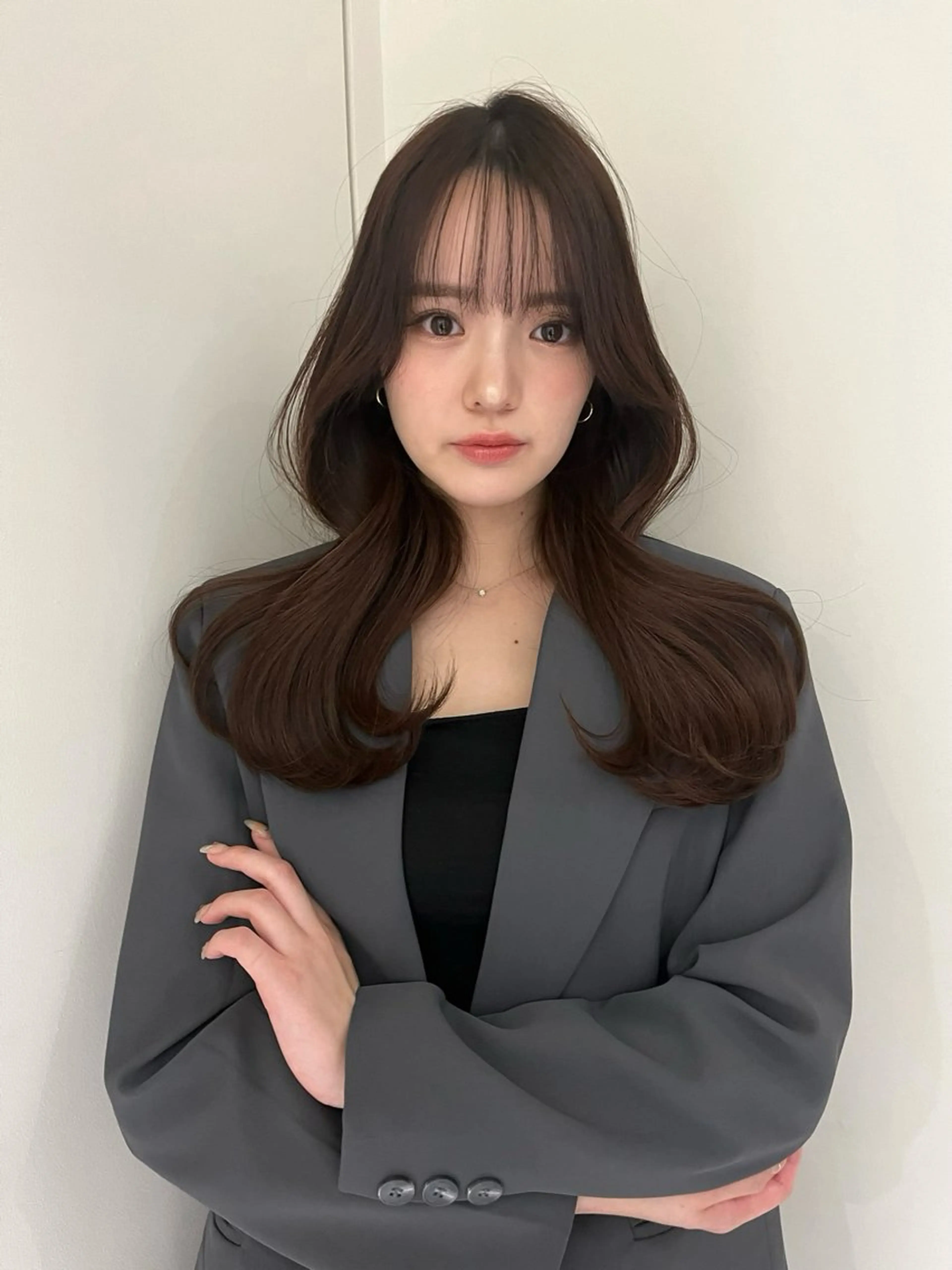 ロング 韓国レイヤー🤍 髪質改善seriraのヘアスタイル