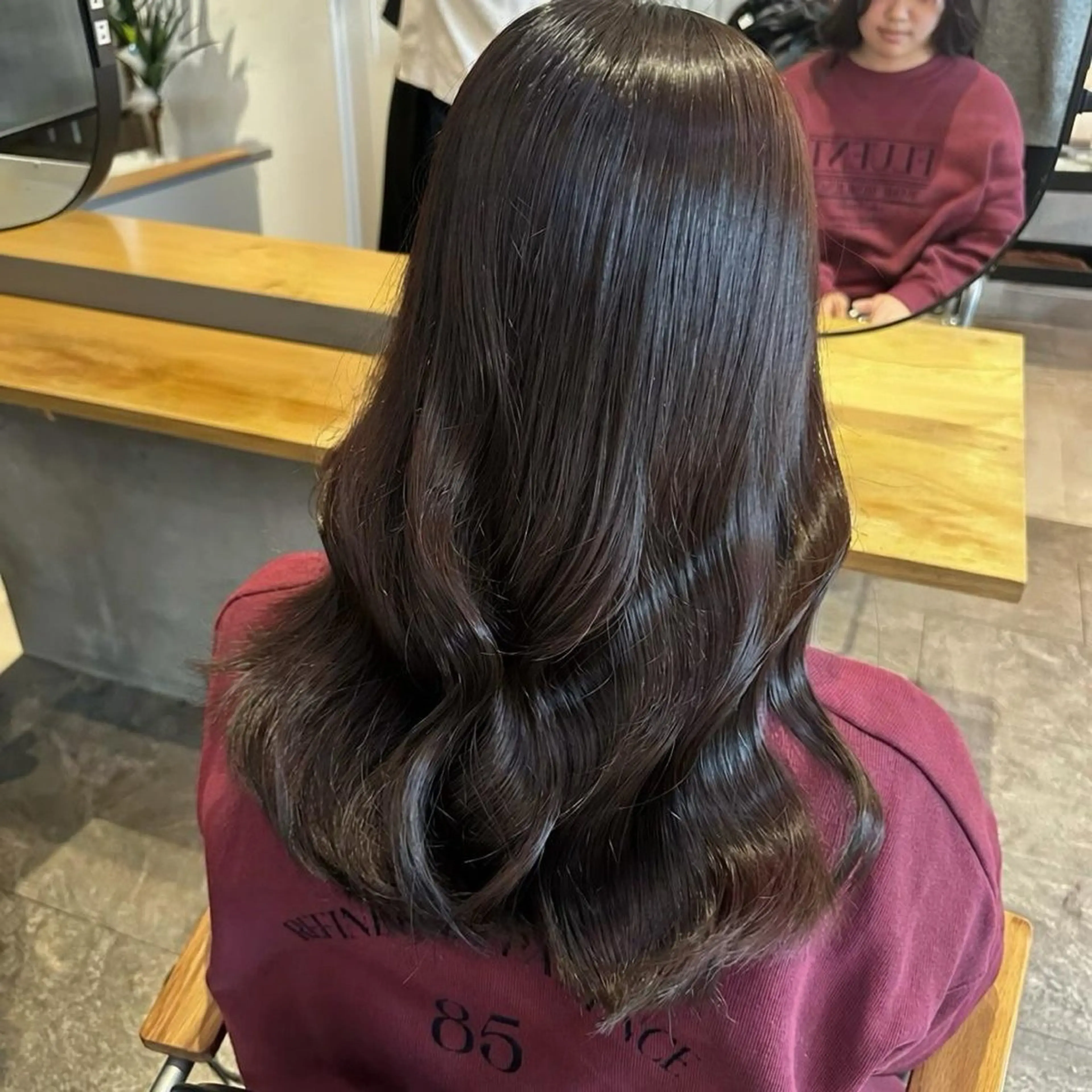 セミロング カラー カット ヘアカラー トリートメント yukiho❤️ Lafith池袋のヘアスタイル