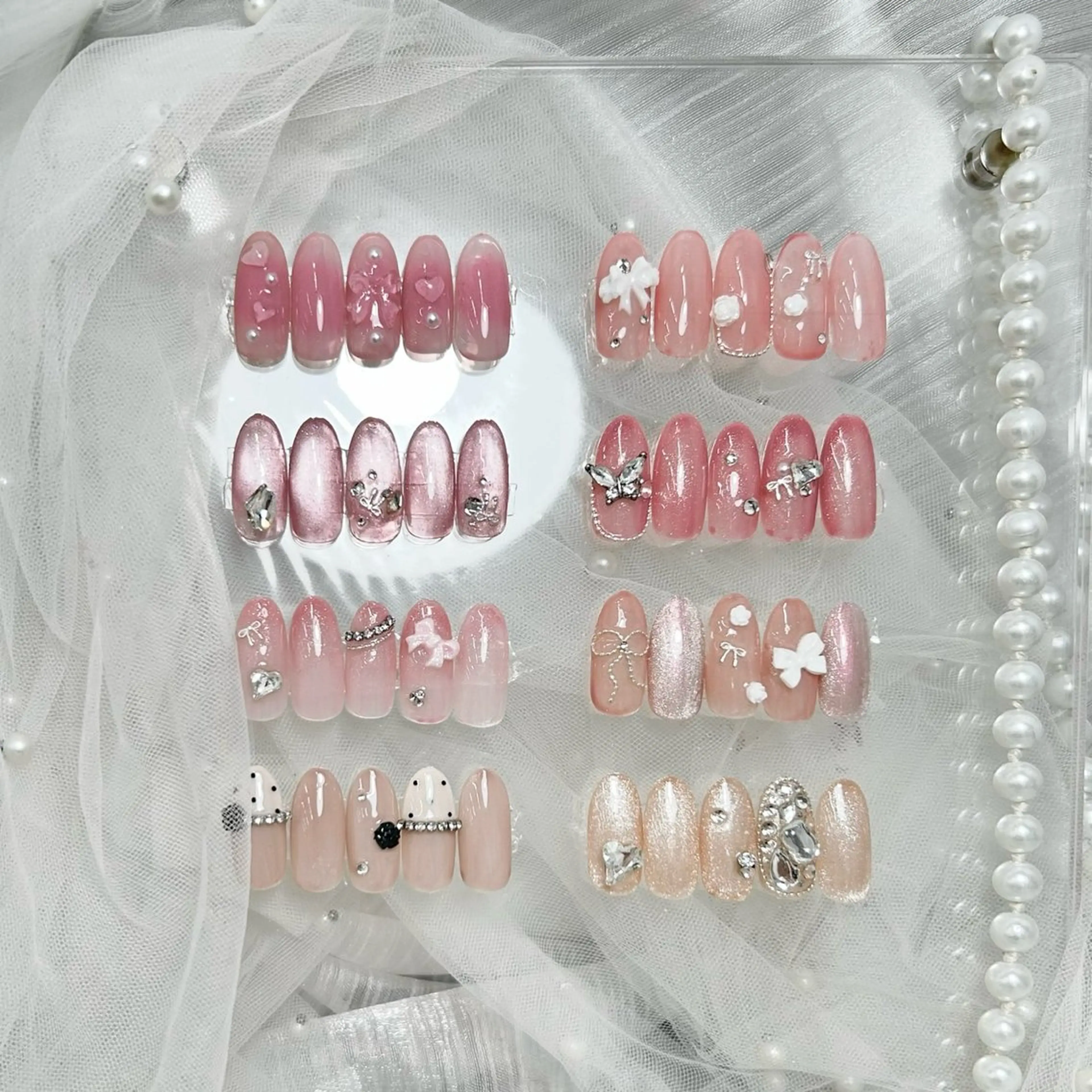 ワンホン定額ネイル🩵（自爪）の写真