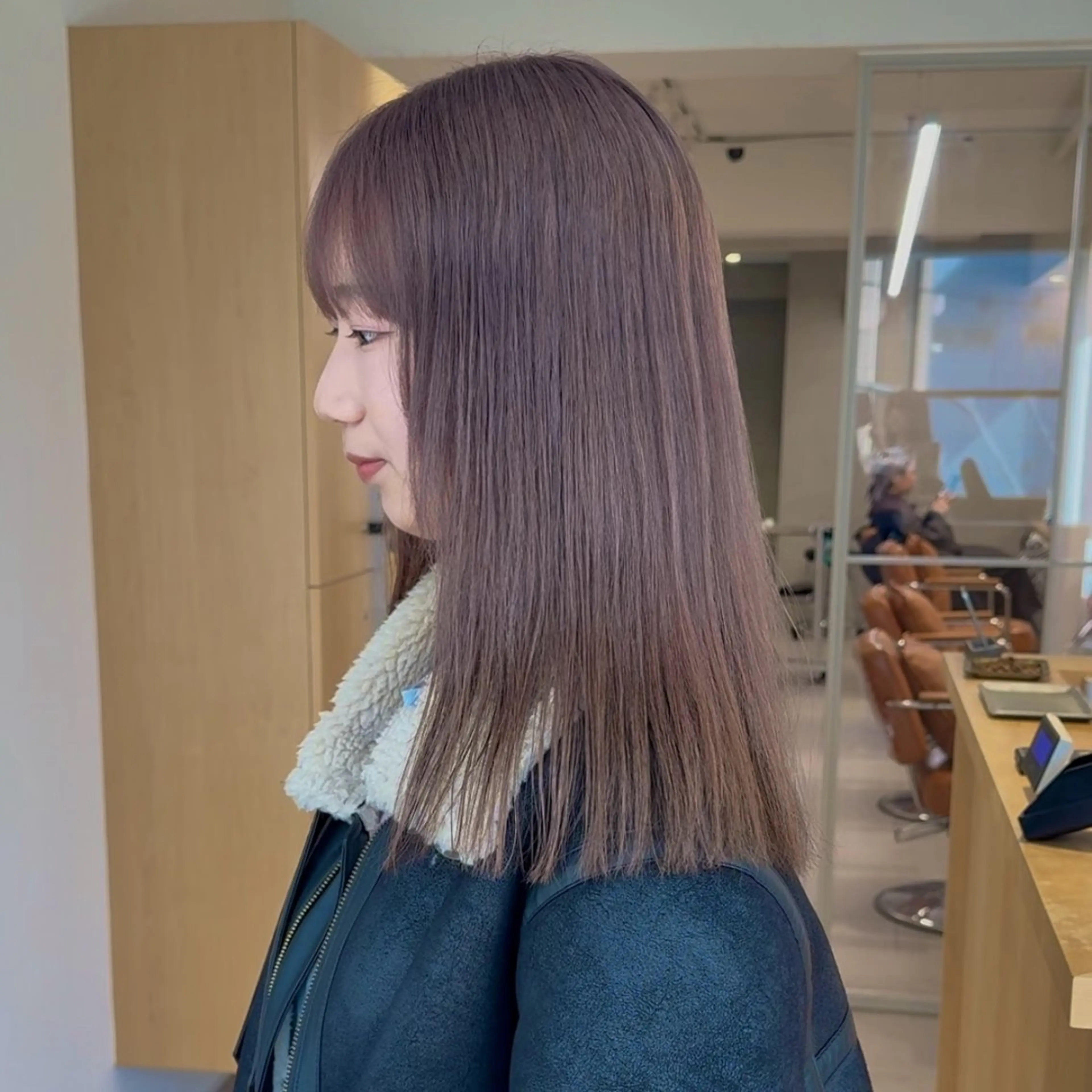 ミディアム カラー ヘアカラー noa/ 渋谷のヘアスタイル