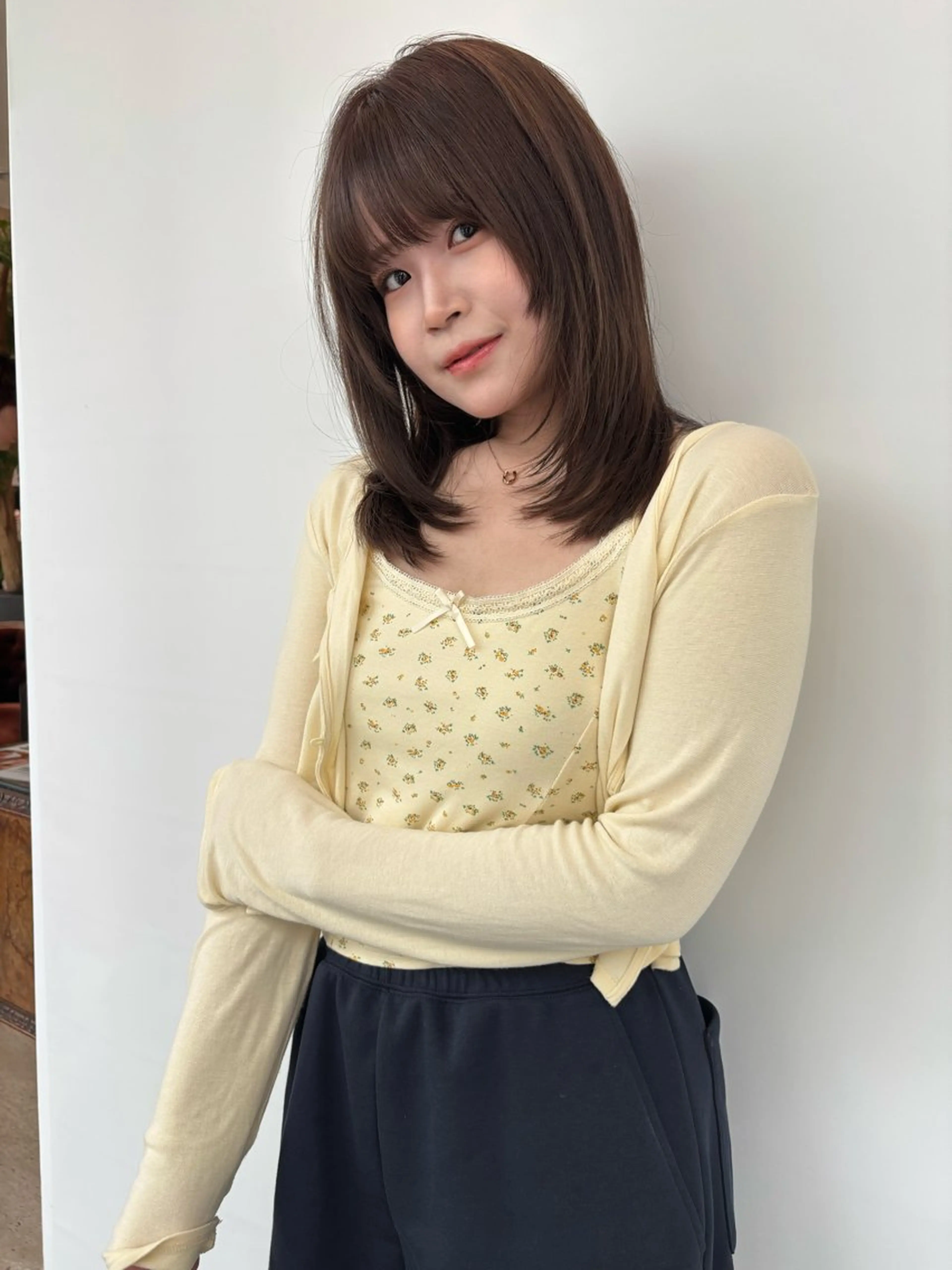 セミロング カラー ヘアカラー トリートメント Of HAIR所属・宮本龍馬 オブヘアー/鷺沼店のヘアスタイル