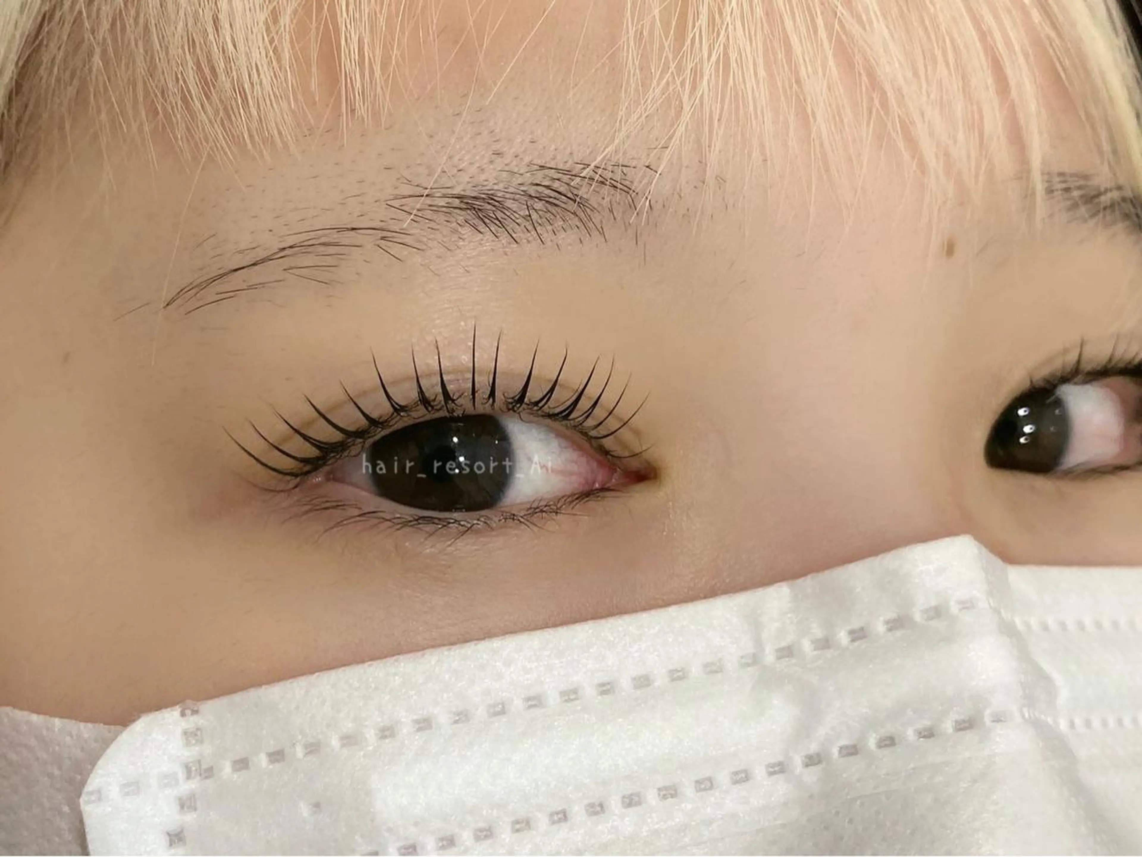 マツエク・マツパ パリジェンヌラッシュリフト Rlash & r.nail BYα所属・Rlash福島店 北井のマツエク・マツパデザイン