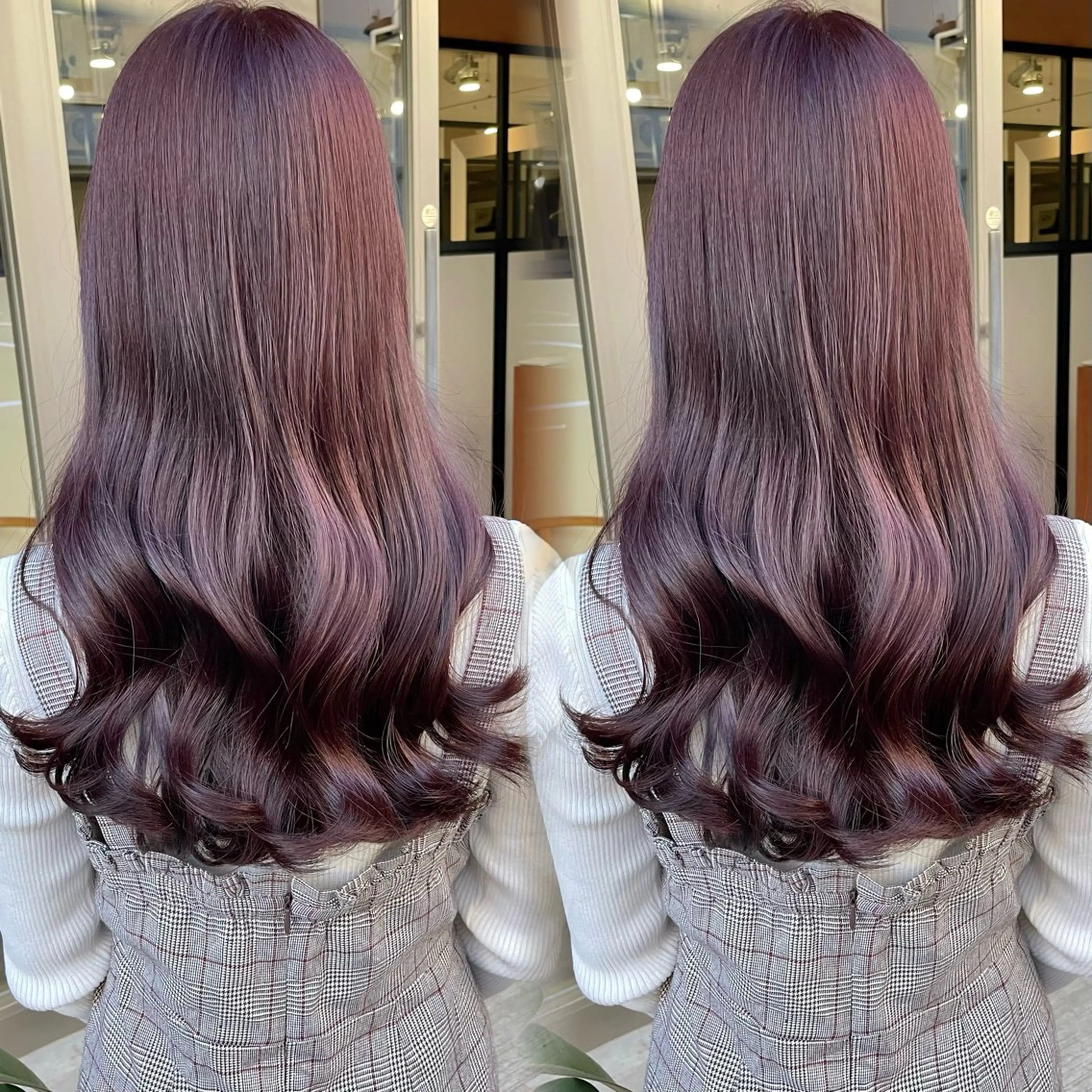 ロング カラー カット ヘアカラー トリートメント kana ブリーチなしカラー✨のヘアスタイル