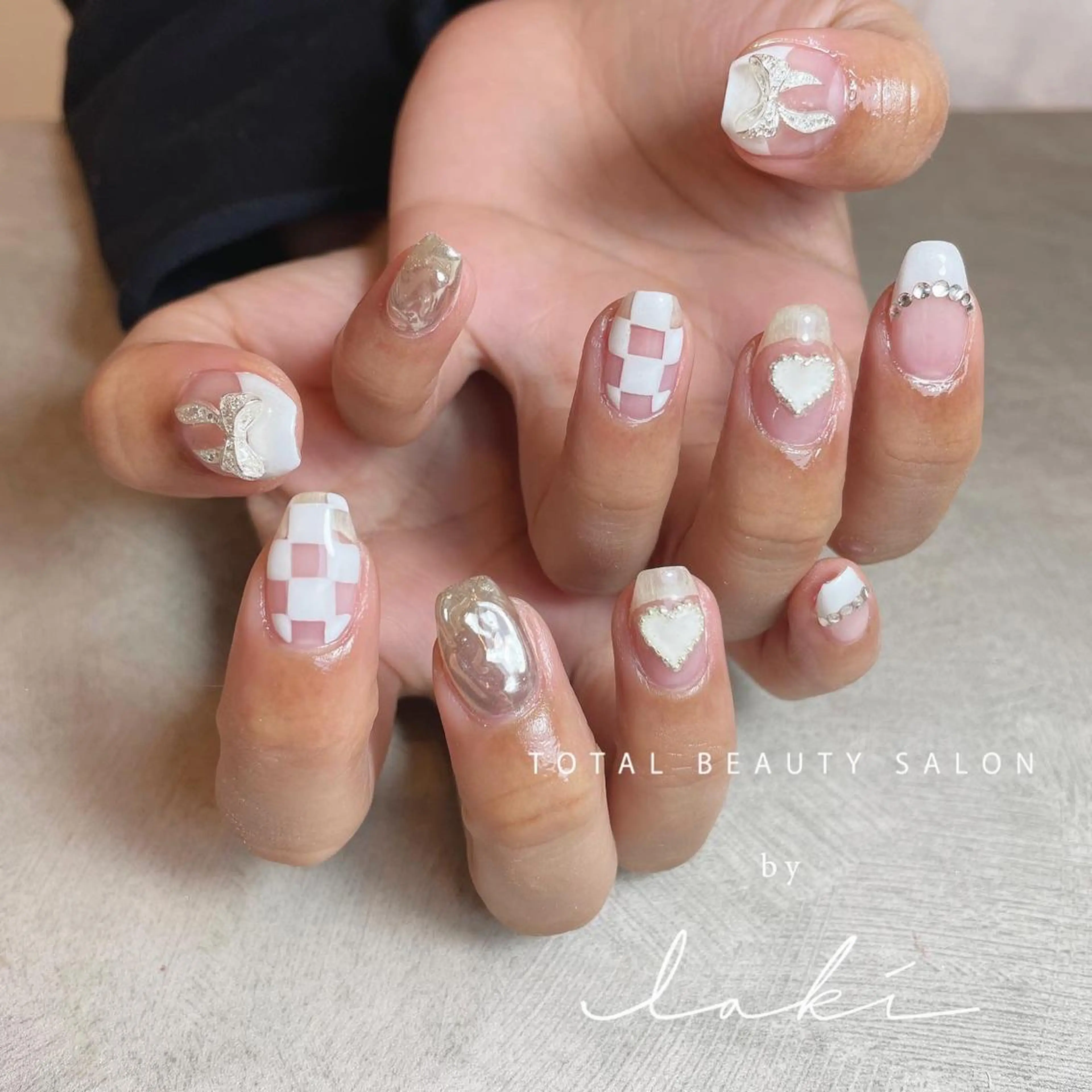 ネイル ワンホンネイル ハンドネイル my&所属・my&_ maimiのネイルデザイン