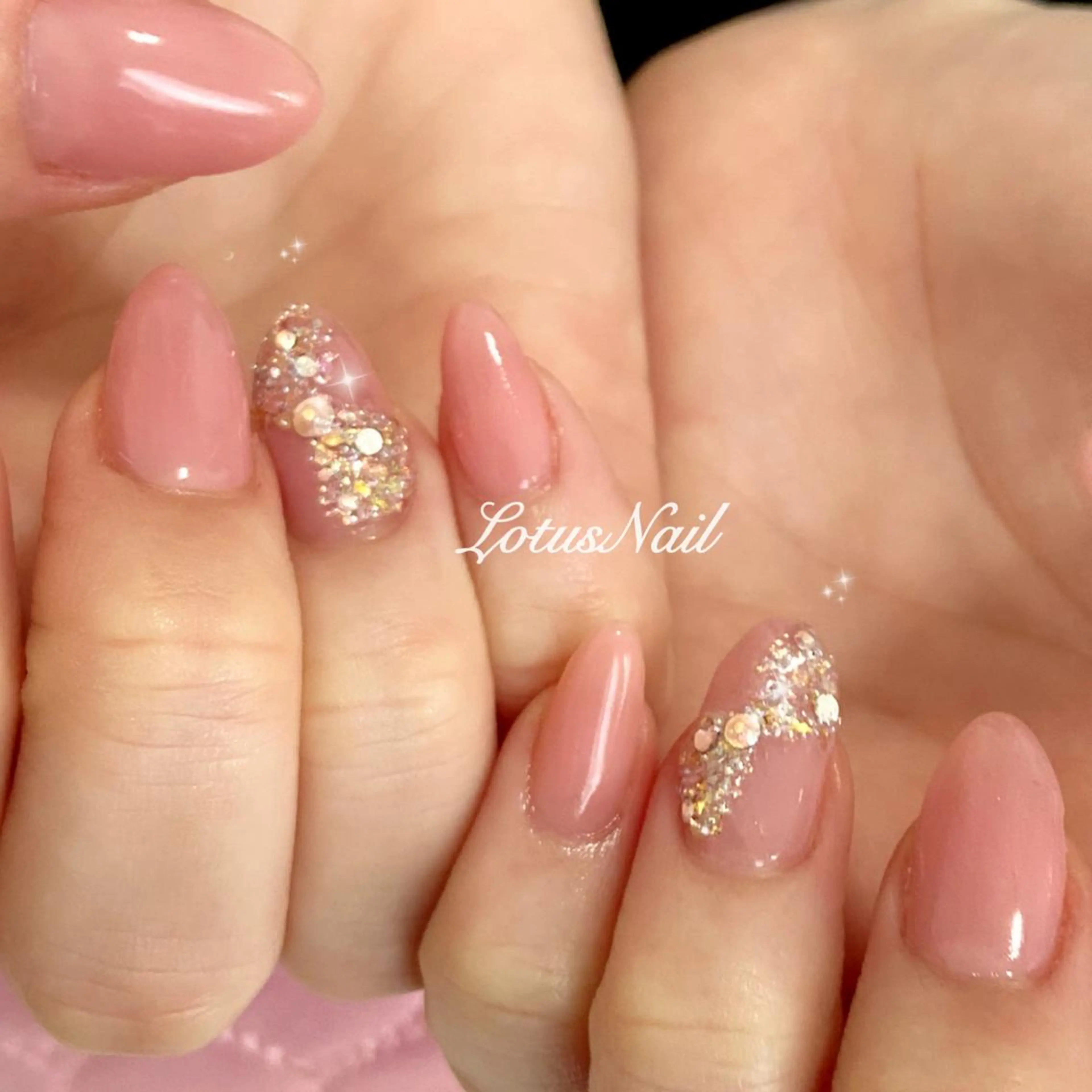 ネイル 春ネイル Lotus Nailのネイルデザイン