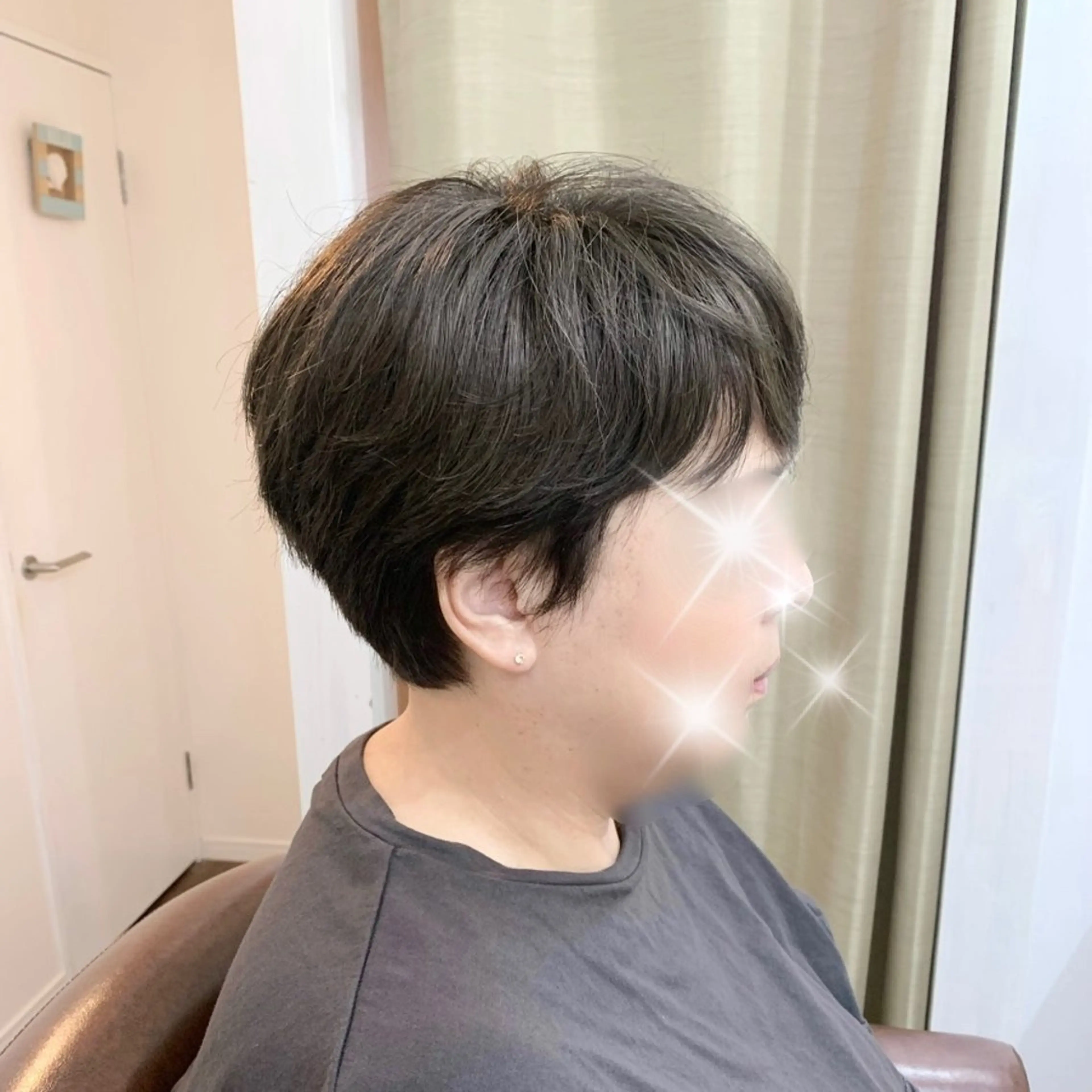 ショート カラー ショートヘア カット ヘアカラー トリートメント elua kanekoの眉毛・アイブロウイメージ