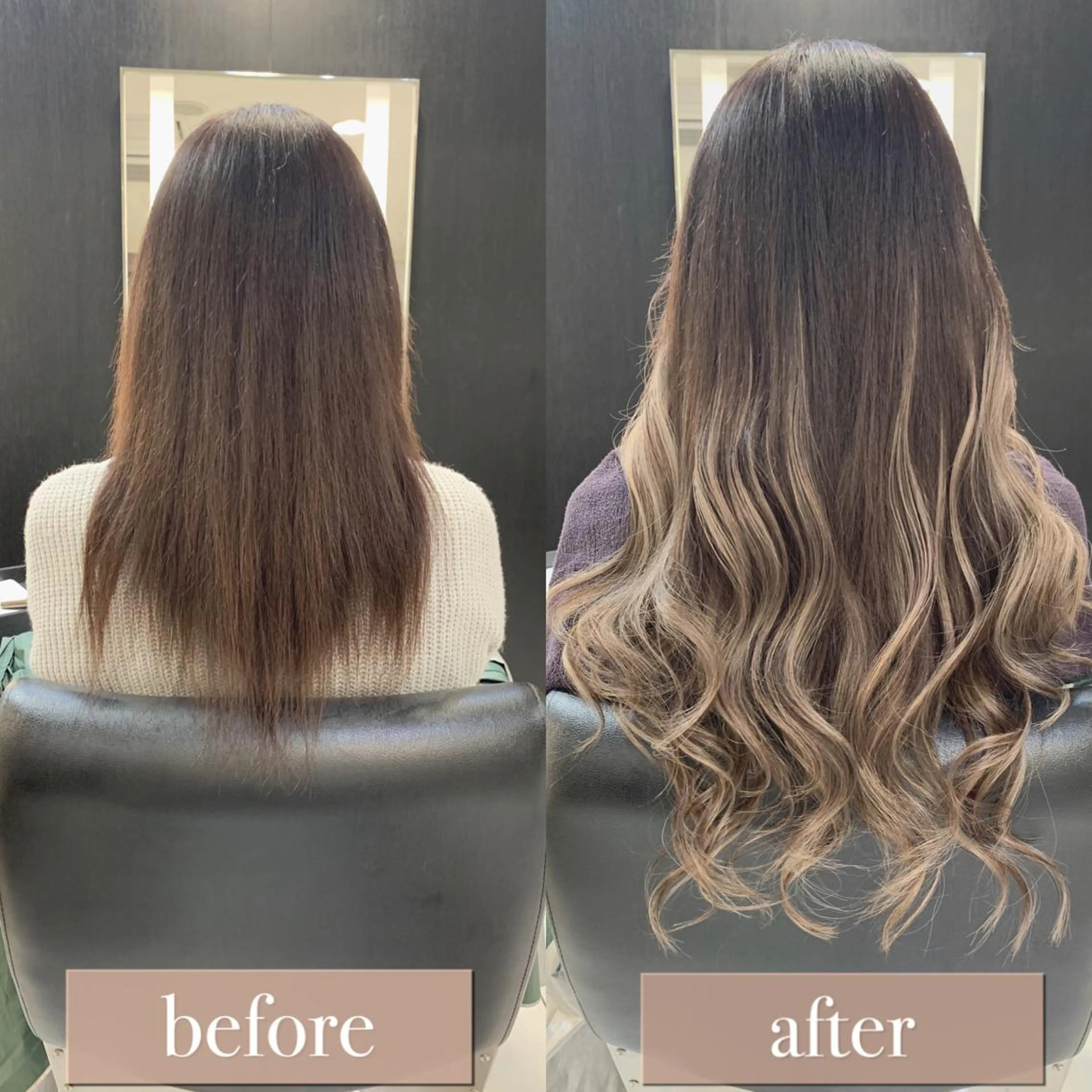 ロング カラー シールエクステ エクステ エクステ　ユノキ リョウタのヘアスタイル