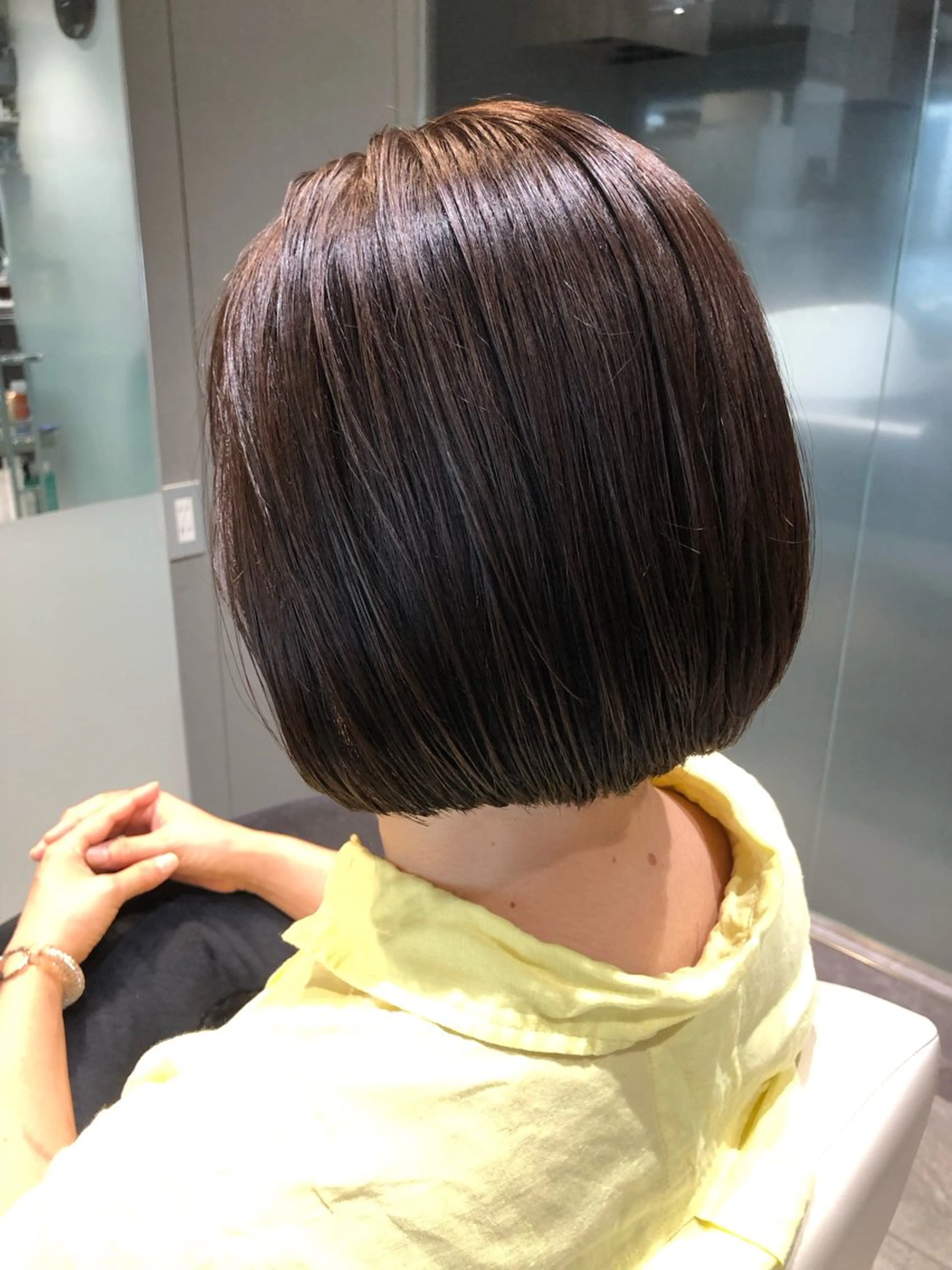 ミディアム カット ヘアカラー トリートメント 【hisui】長尾 ゆかりのマツエク・マツパデザイン
