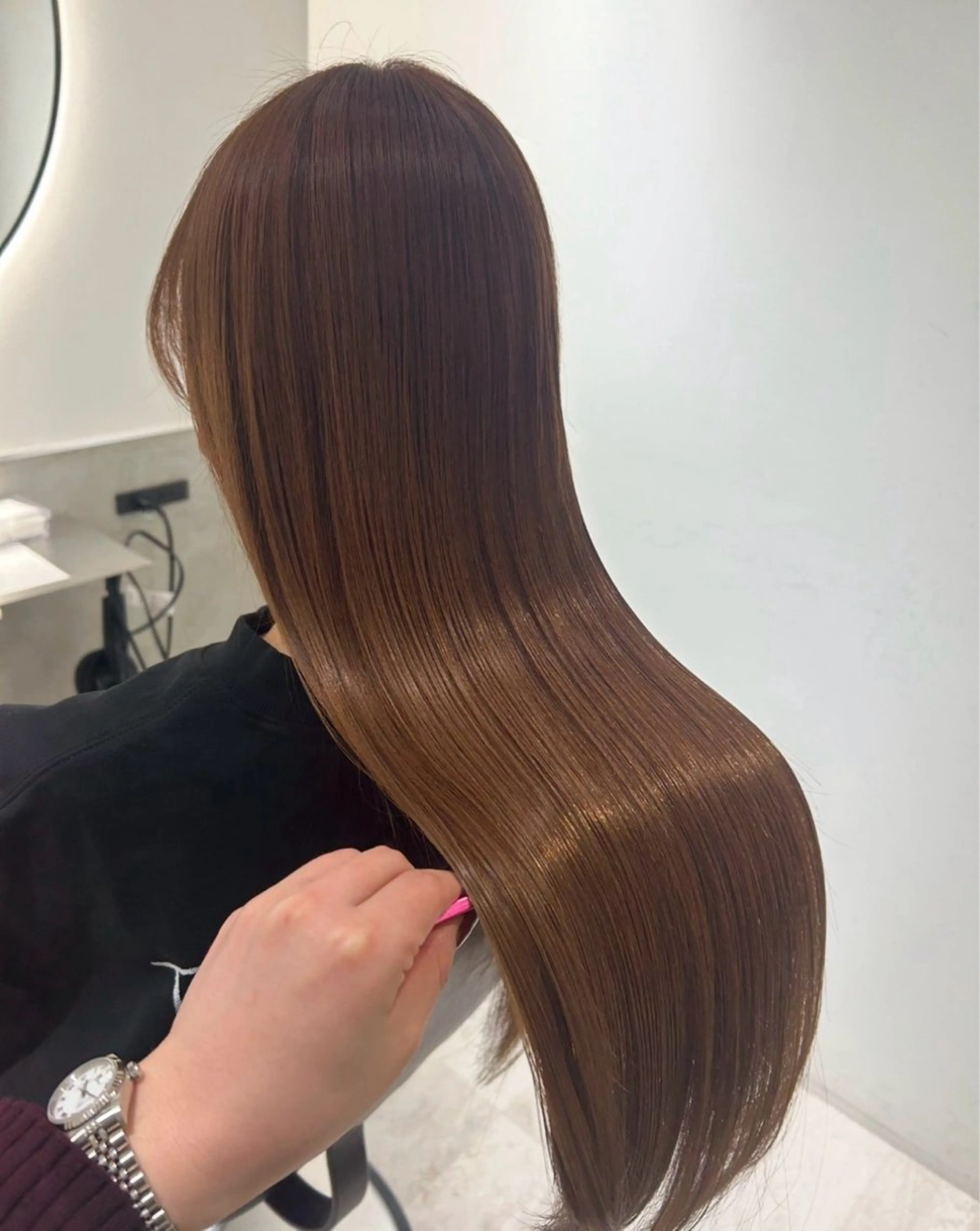 ロング 縮毛矯正 トリートメント 💞美髪💫髪質 改善🌈ユキナ💞のヘアスタイル