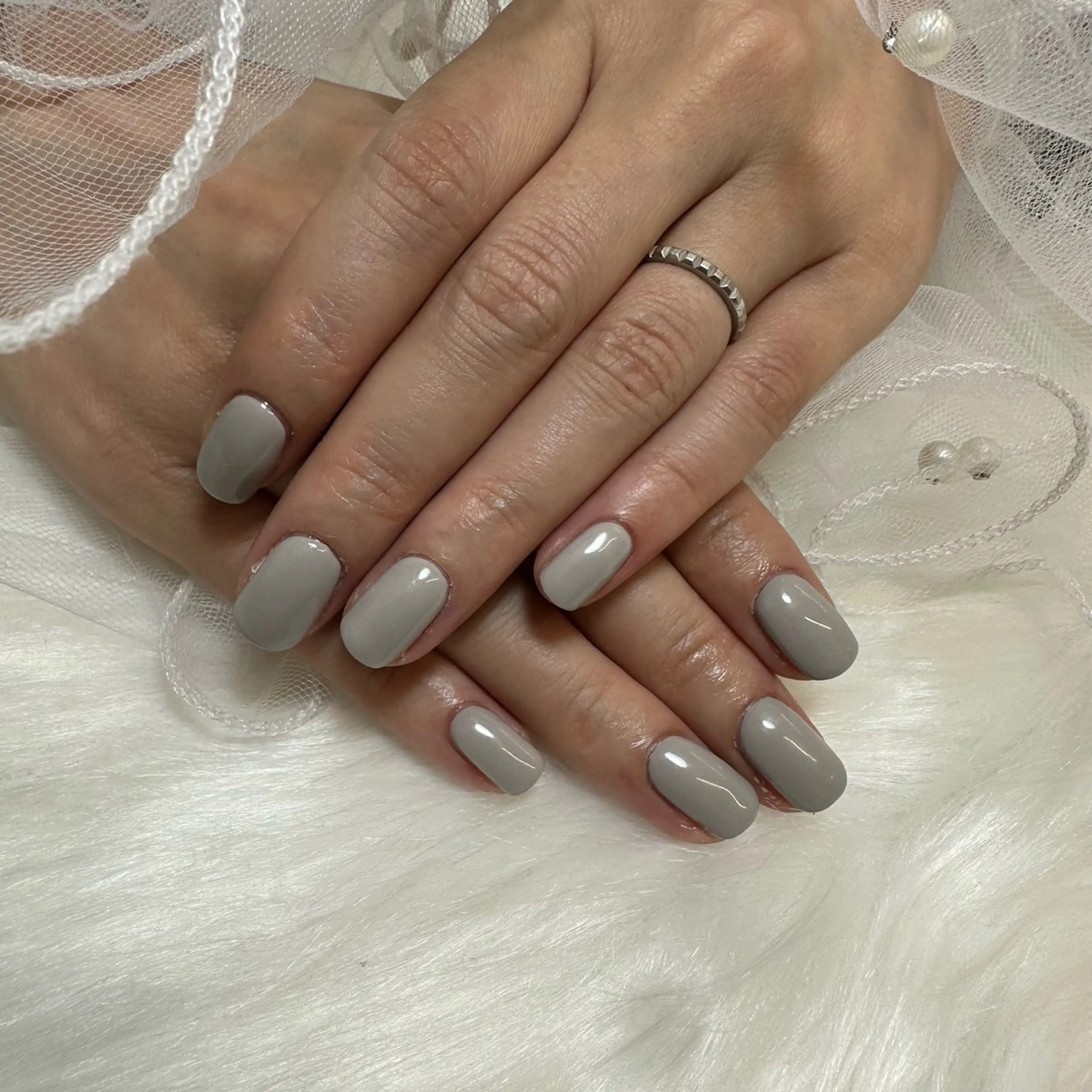 《2回目以降のリピーター様》🧡ワンカラージェルネイル🧡の写真