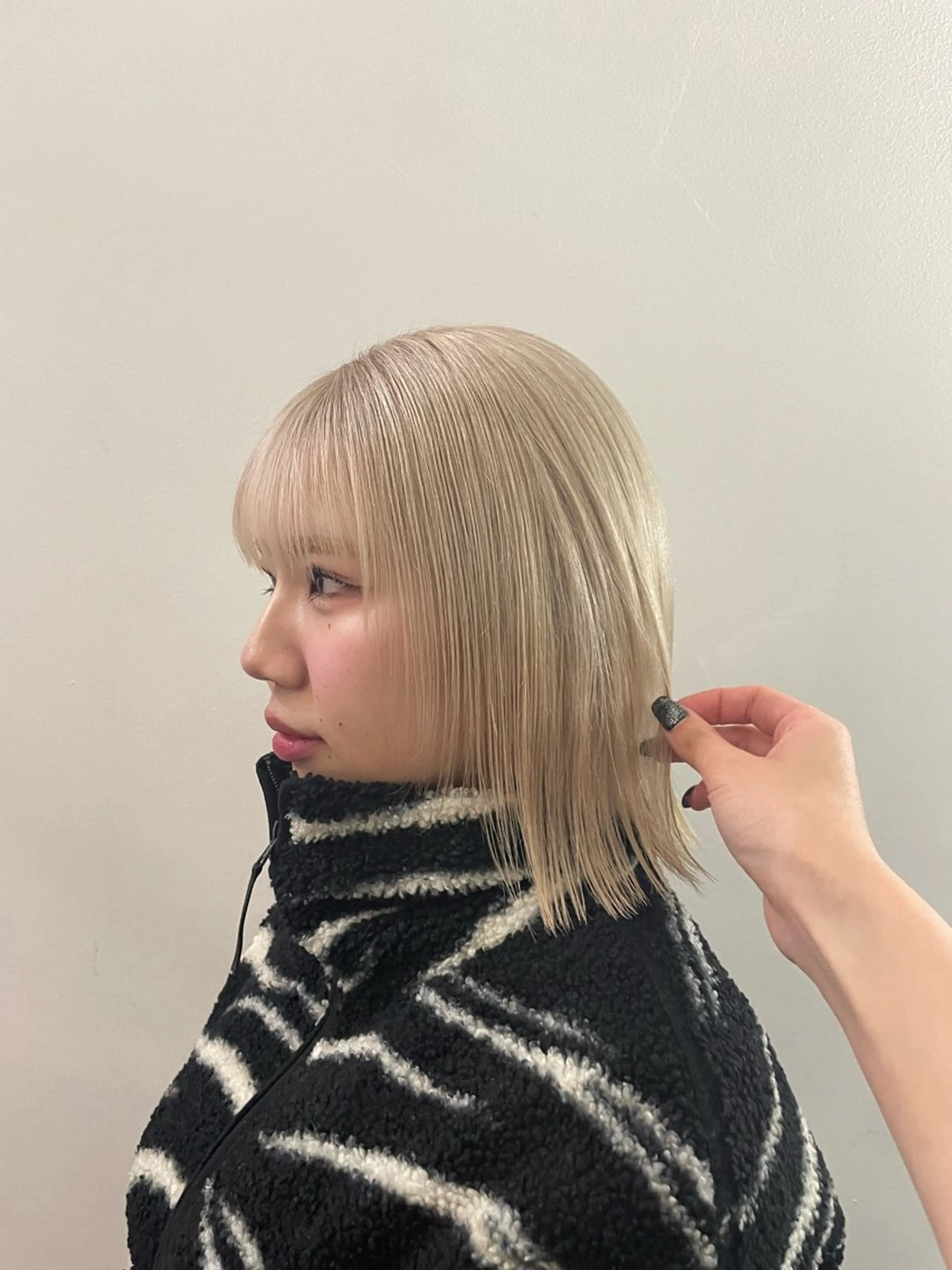 ミディアム カット無 料/優海のヘアスタイル