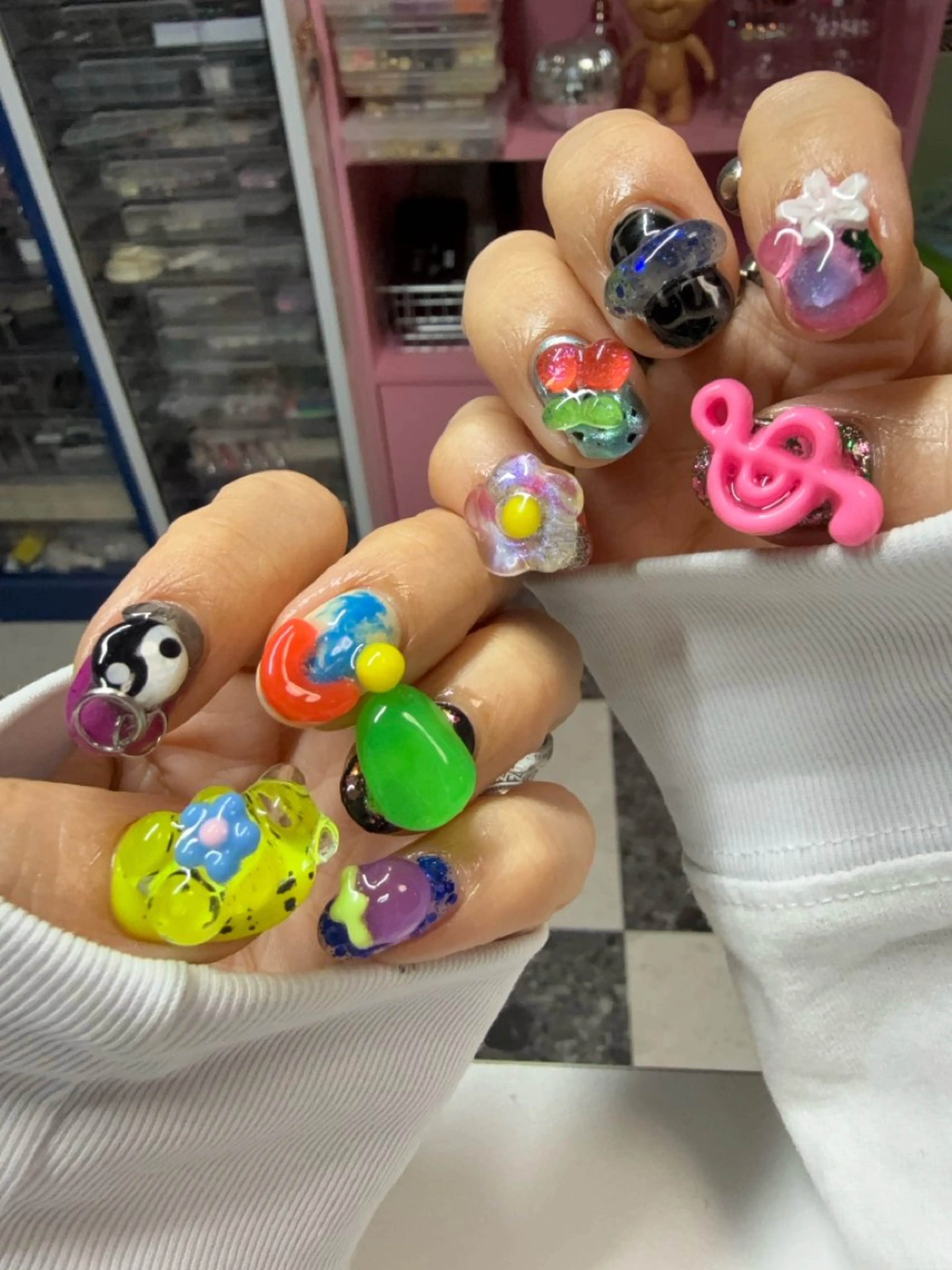 ネイル シンプルネイル ハンドネイル posa nail モエミのネイルデザイン