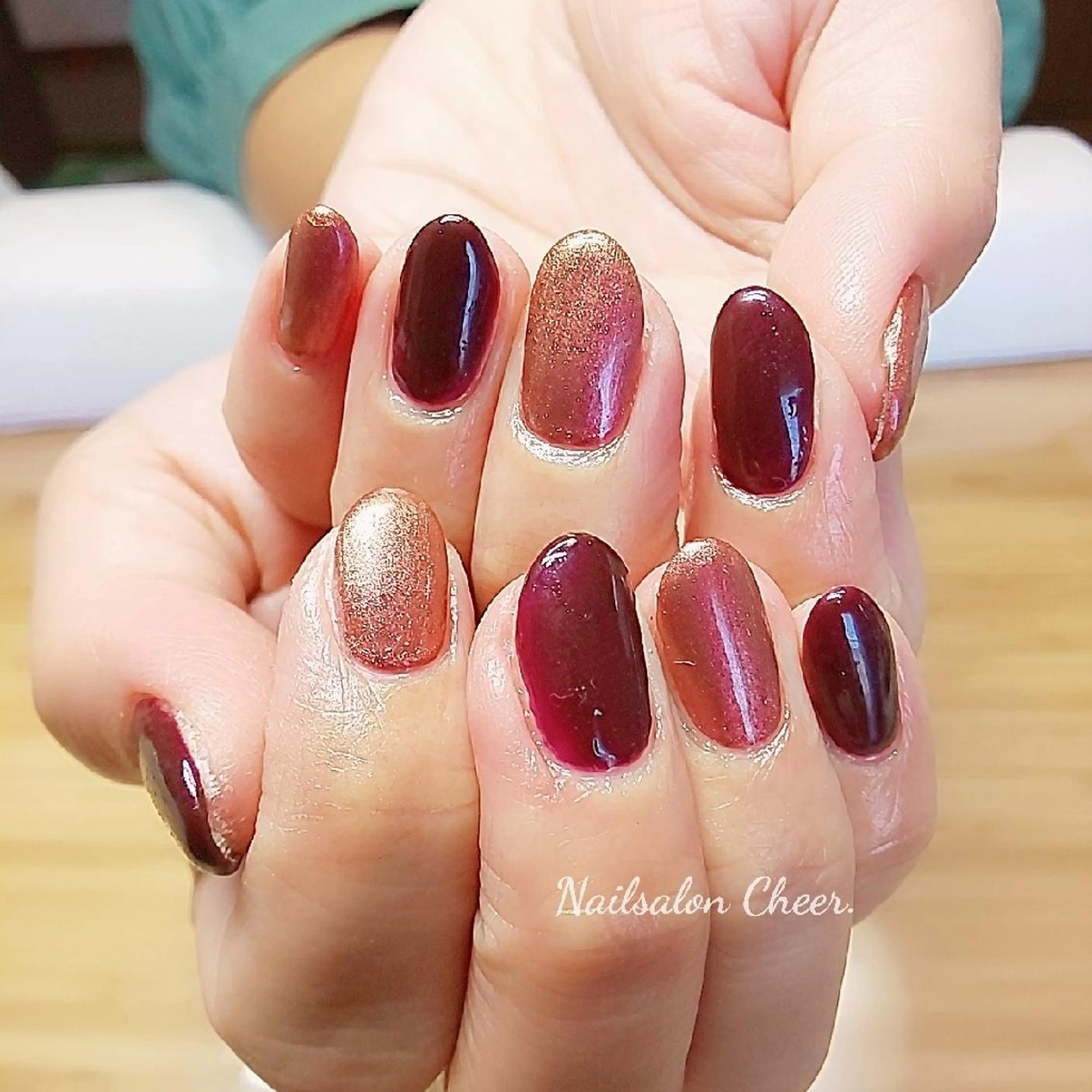 ネイル ワンカラーネイル ハンドネイル Nailsalon Cheer.のネイルデザイン