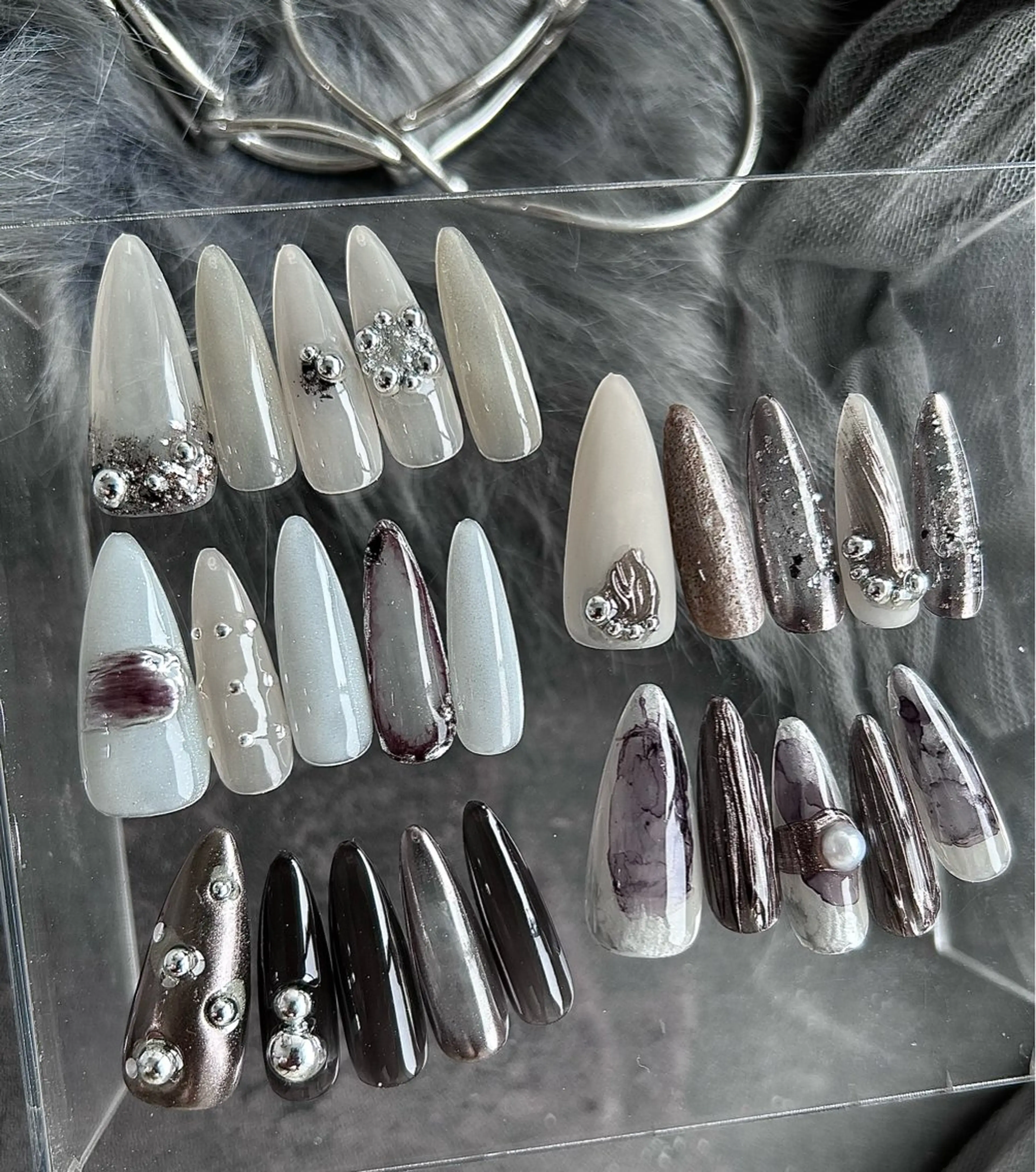 ネイル ニュアンスネイル ハンドネイル Ray. byCharmeのネイルデザイン