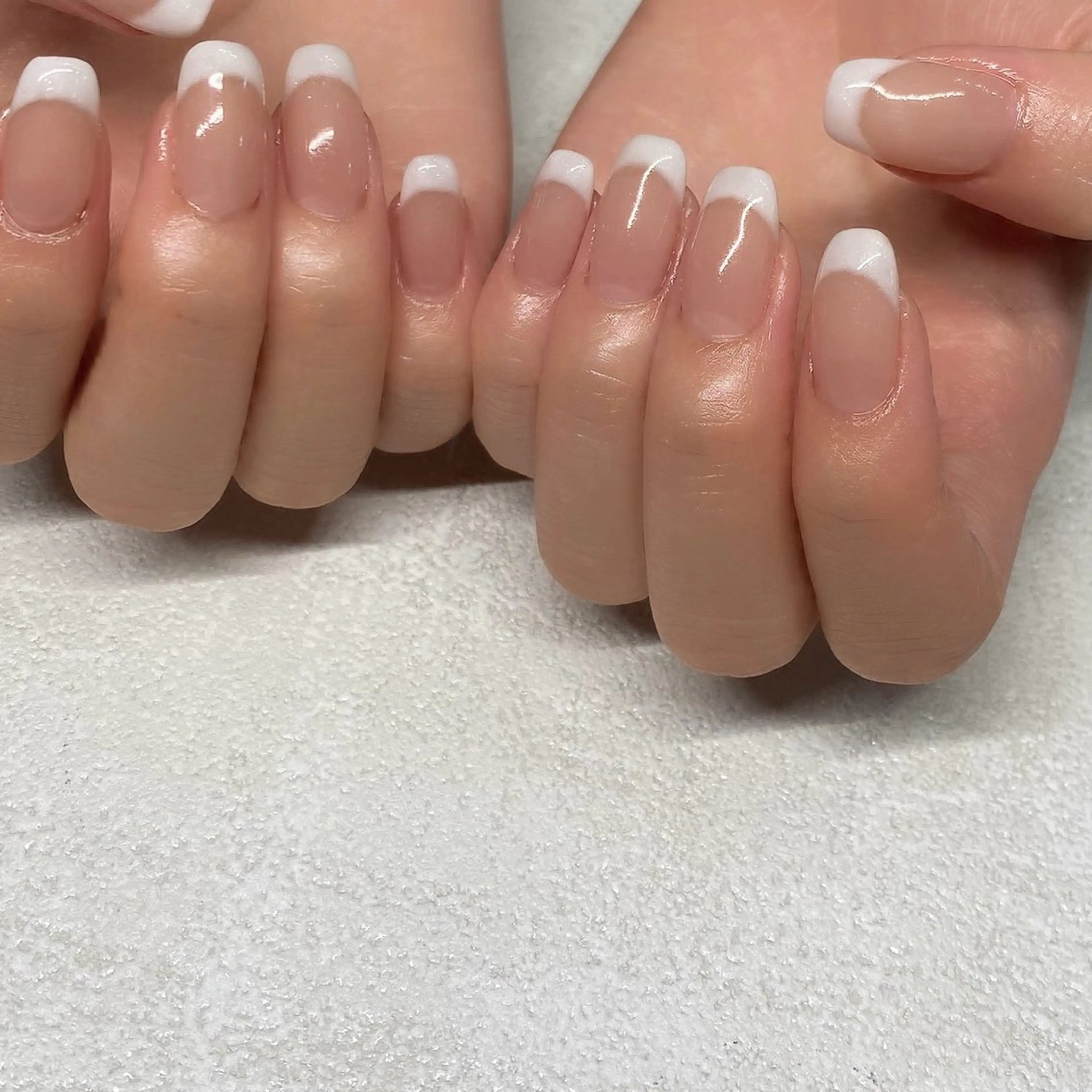 ネイル フレンチネイル ハンドネイル RIHO ♡のネイルデザイン
