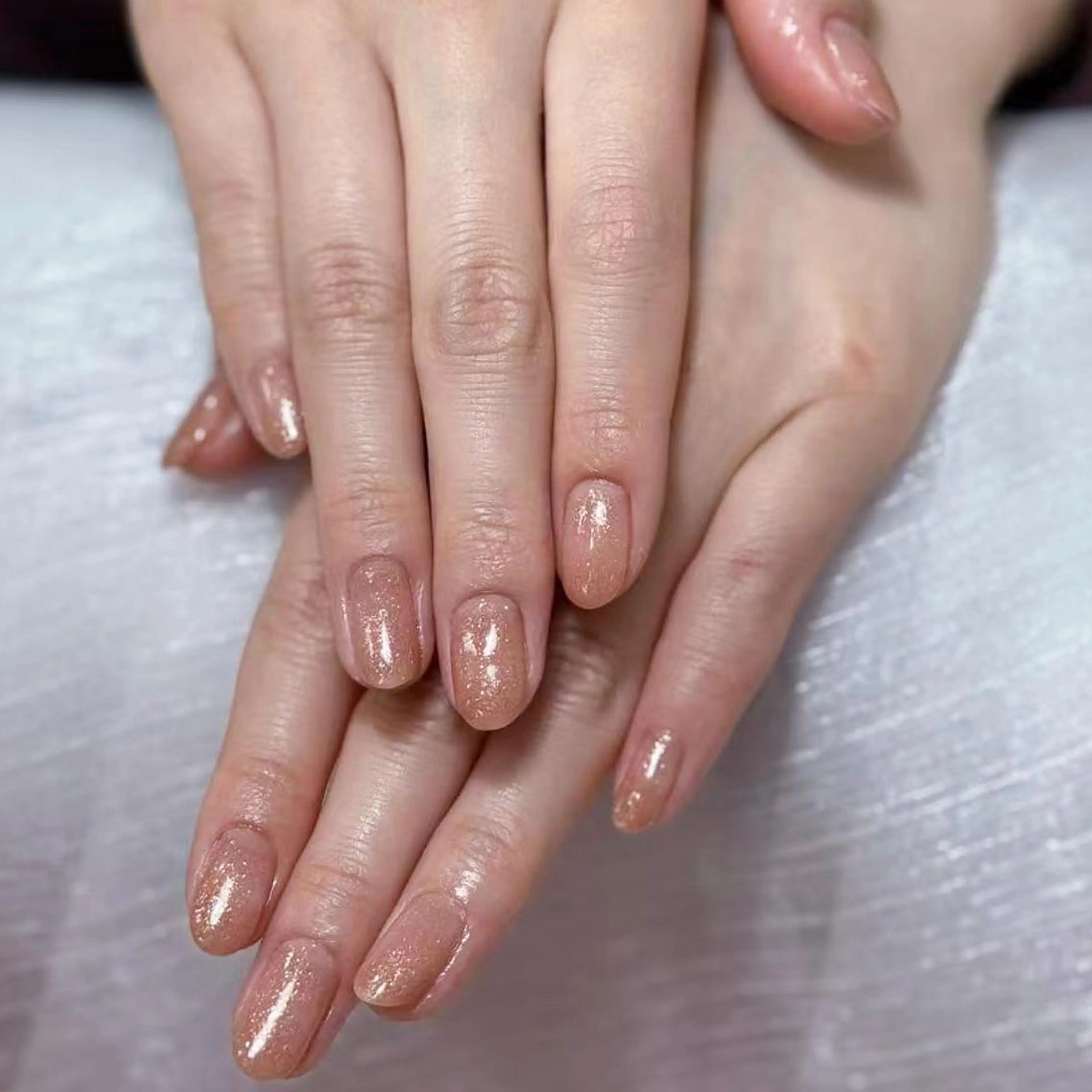 ネイル アートネイル オーロラネイル ガーリー キラキラネイル 韓国ネイル ハンドネイル Diamond NAIL✨のネイルデザイン