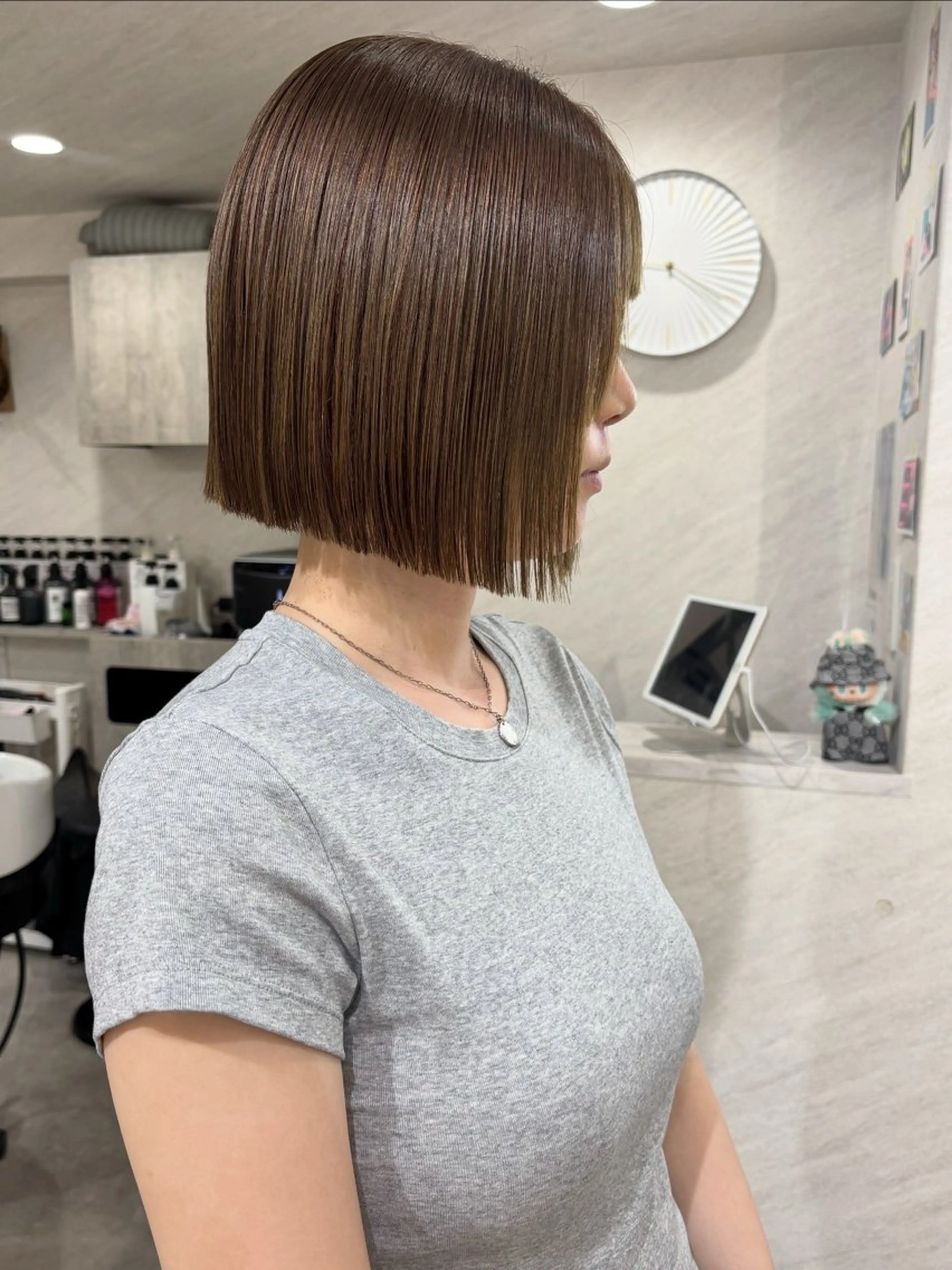 ショート カット ヘアカラー 🌸インナーカラー 🌸藤井春華のヘアスタイル