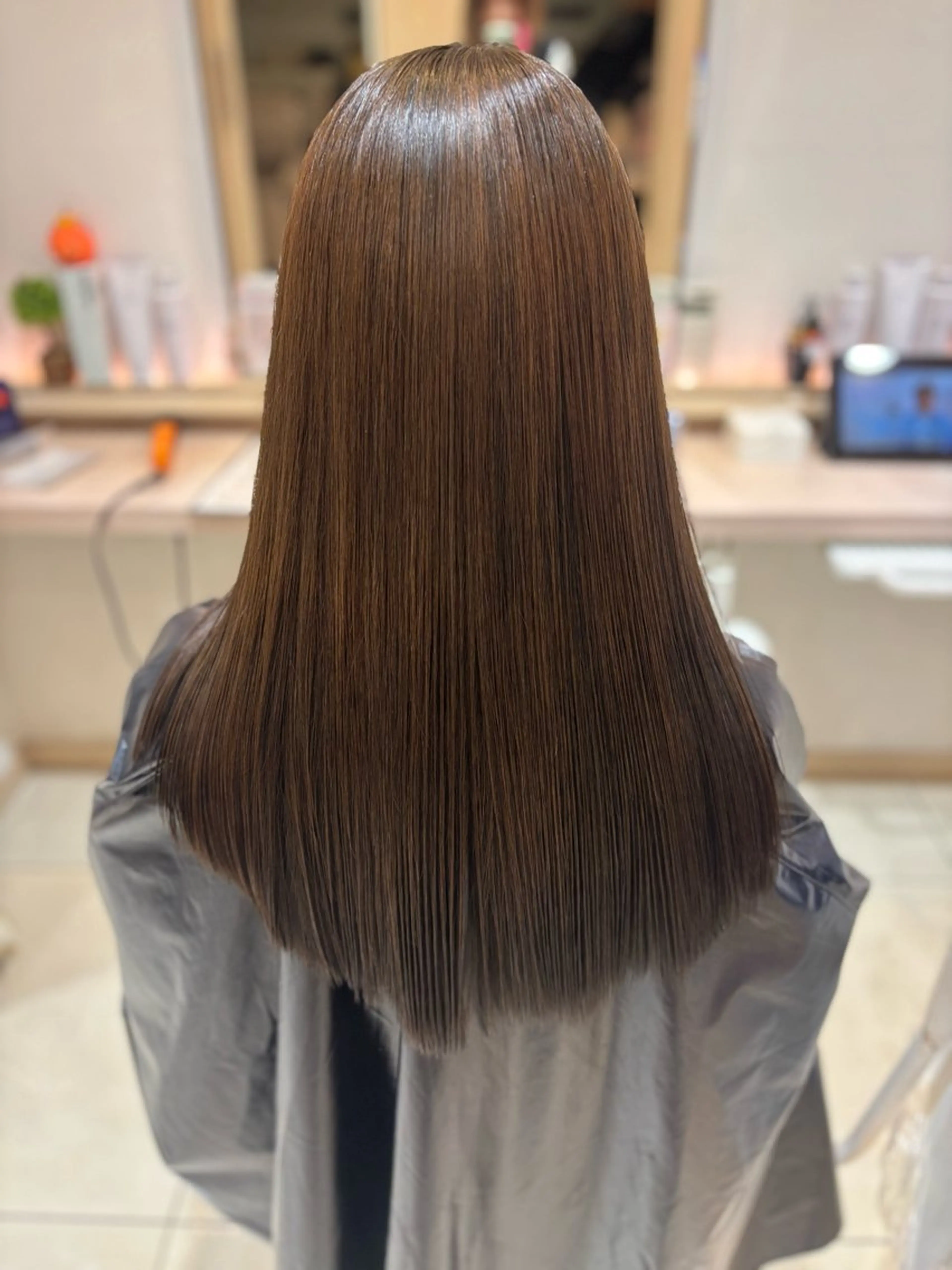 ロング カット ヘアカラー 川島 梨菜🌹のヘアスタイル