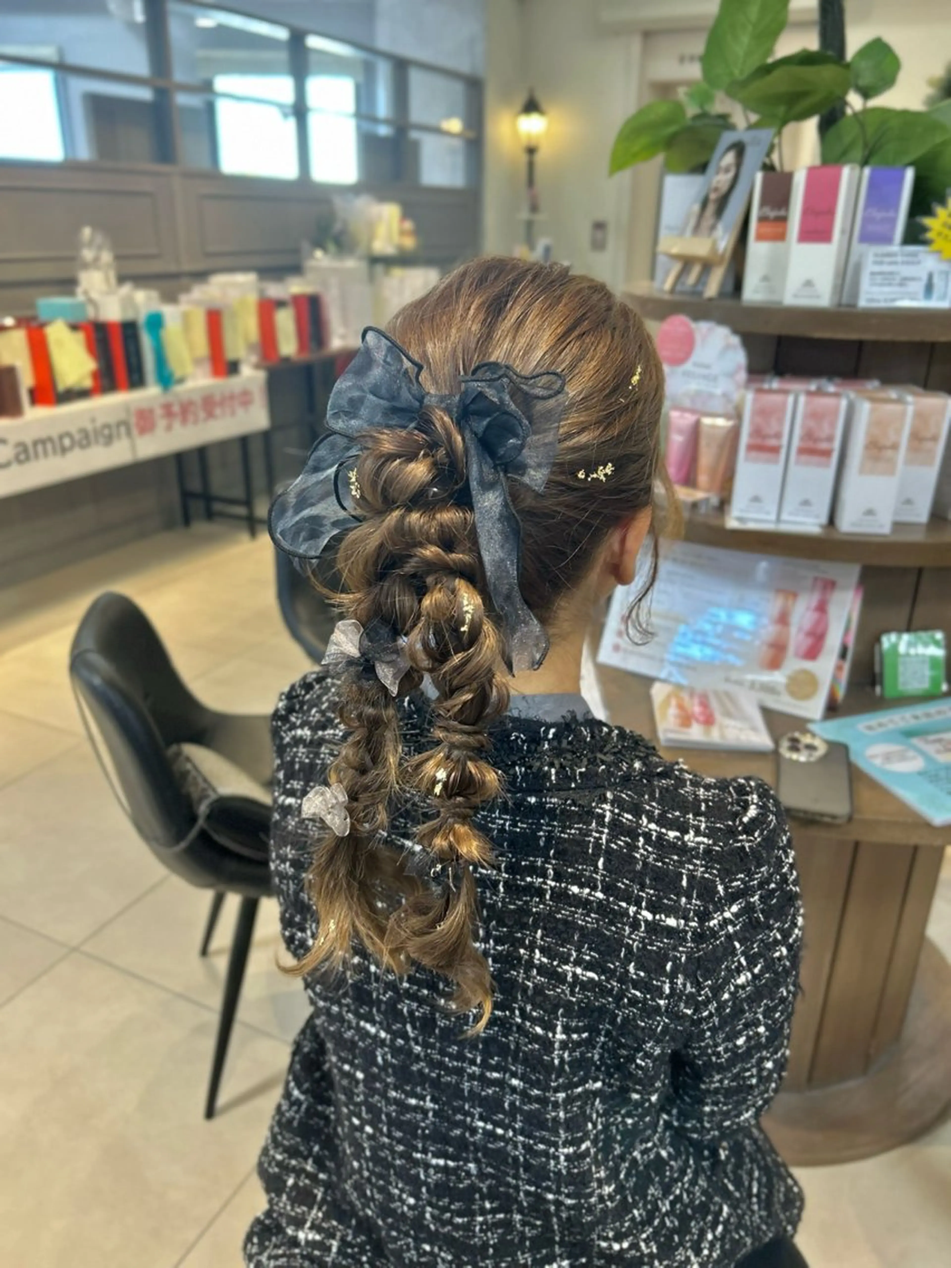 ロング ヘアアレンジ 清水 楓夏のヘアスタイル