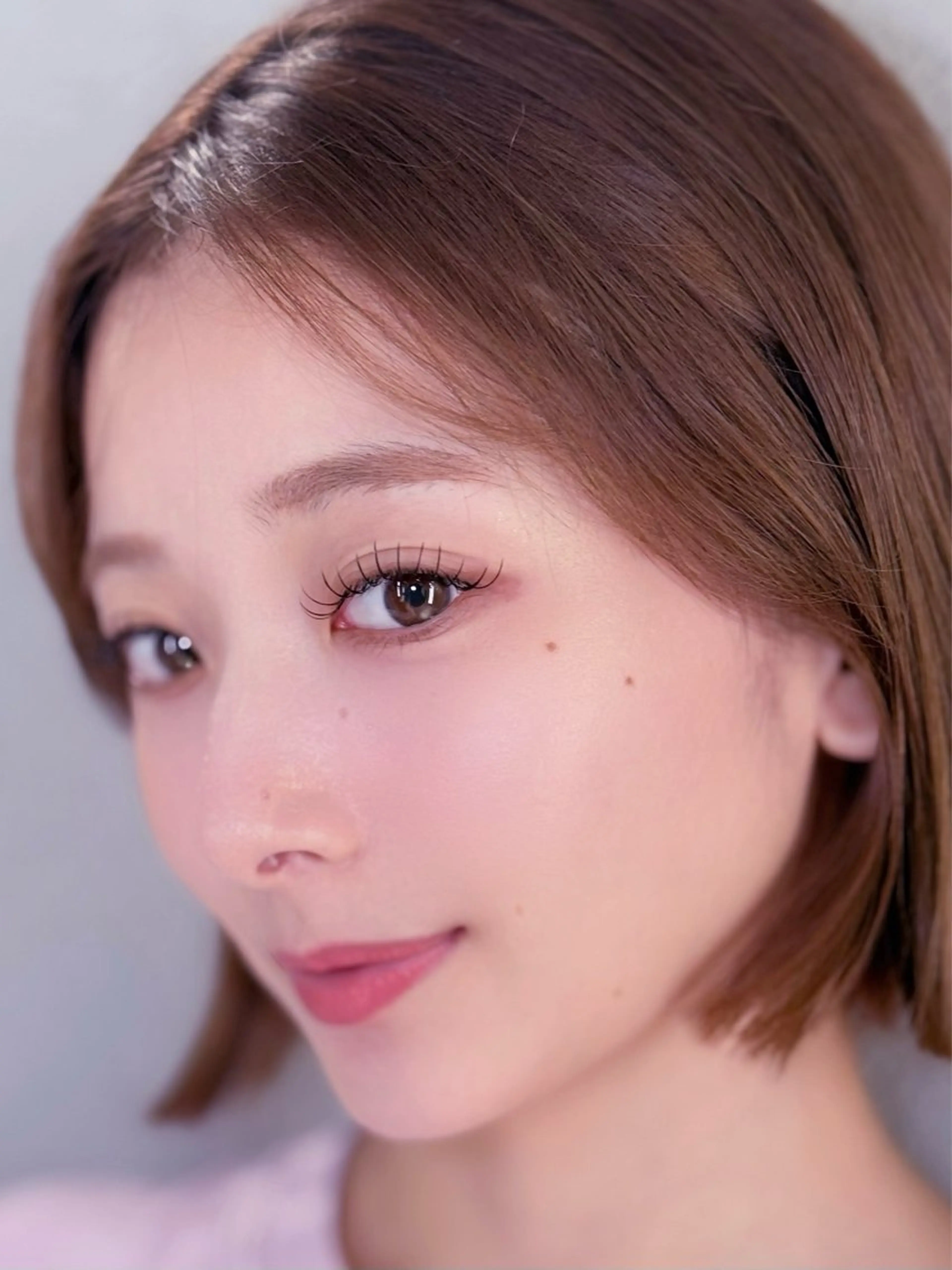 マツエク・マツパ Cカール Dカール フラットラッシュ ナチュラル マツエク SALON VILLAGE所属・cherien 梅津のマツエク・マツパデザイン