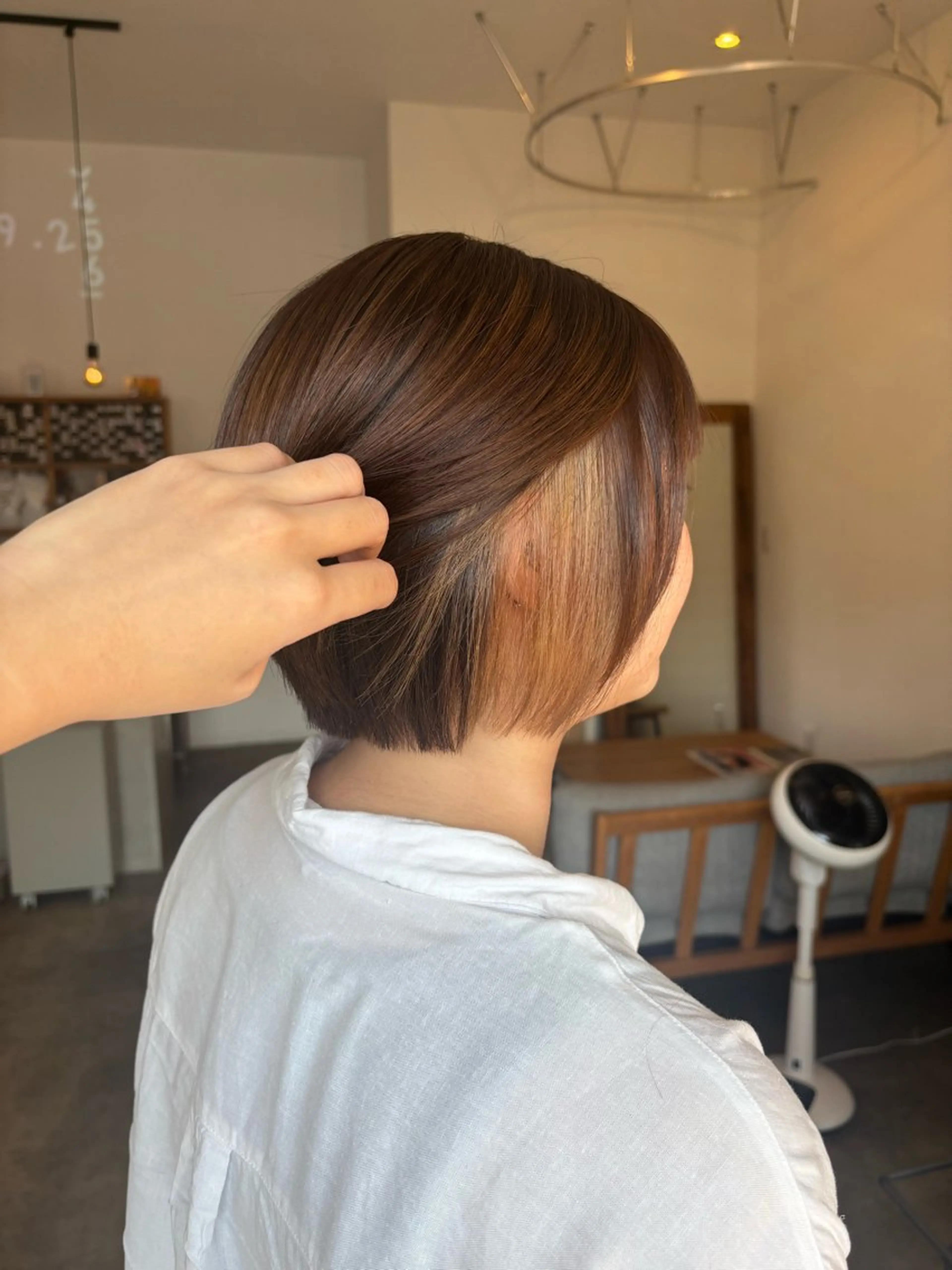 ショート カラー インナーカラー カット ヘアカラー REIKA 【eito】のヘアスタイル