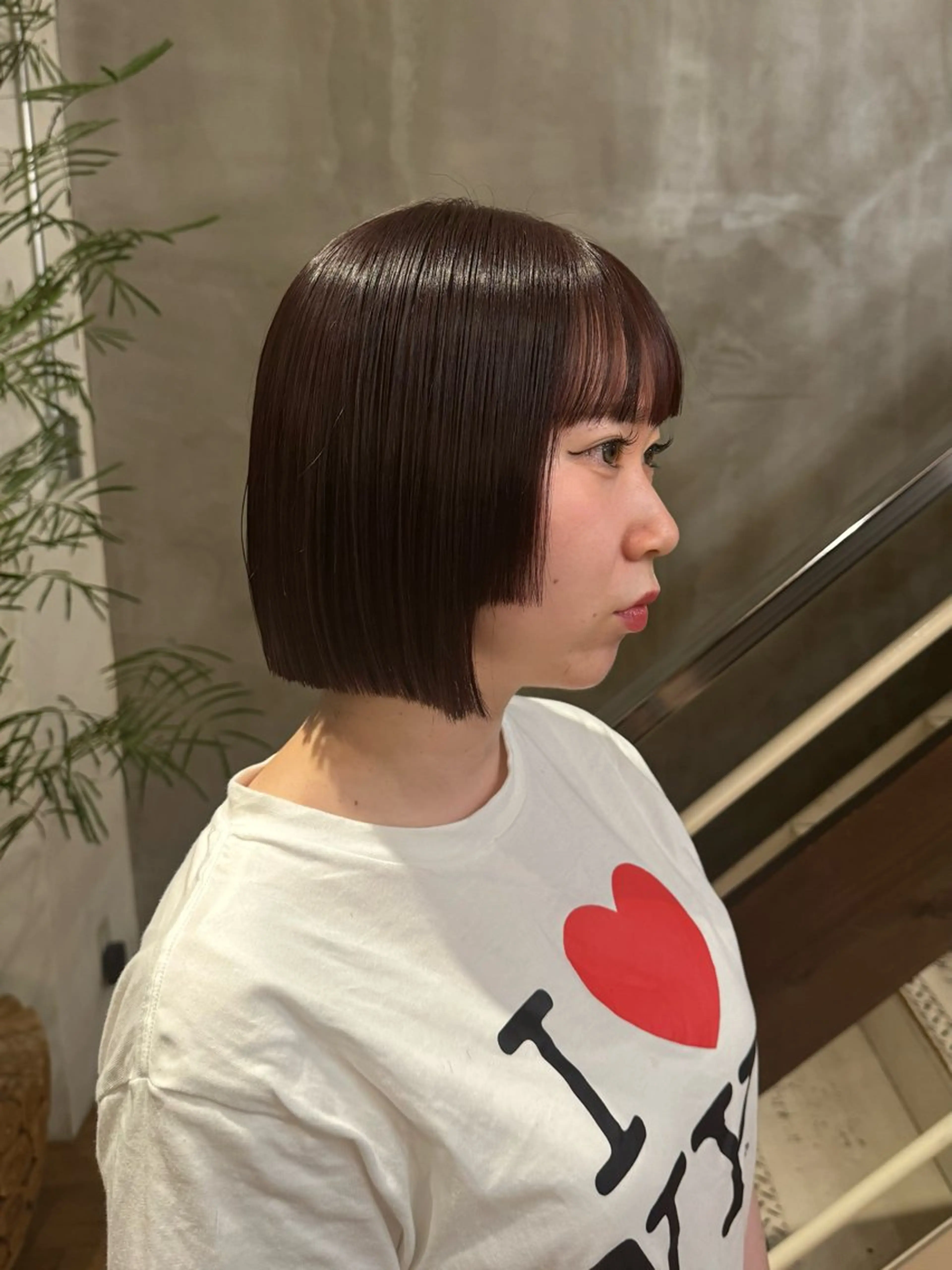 ミディアム カット 🌈ボブ/縮毛矯正/ 梅田美容室🌈もあのヘアスタイル