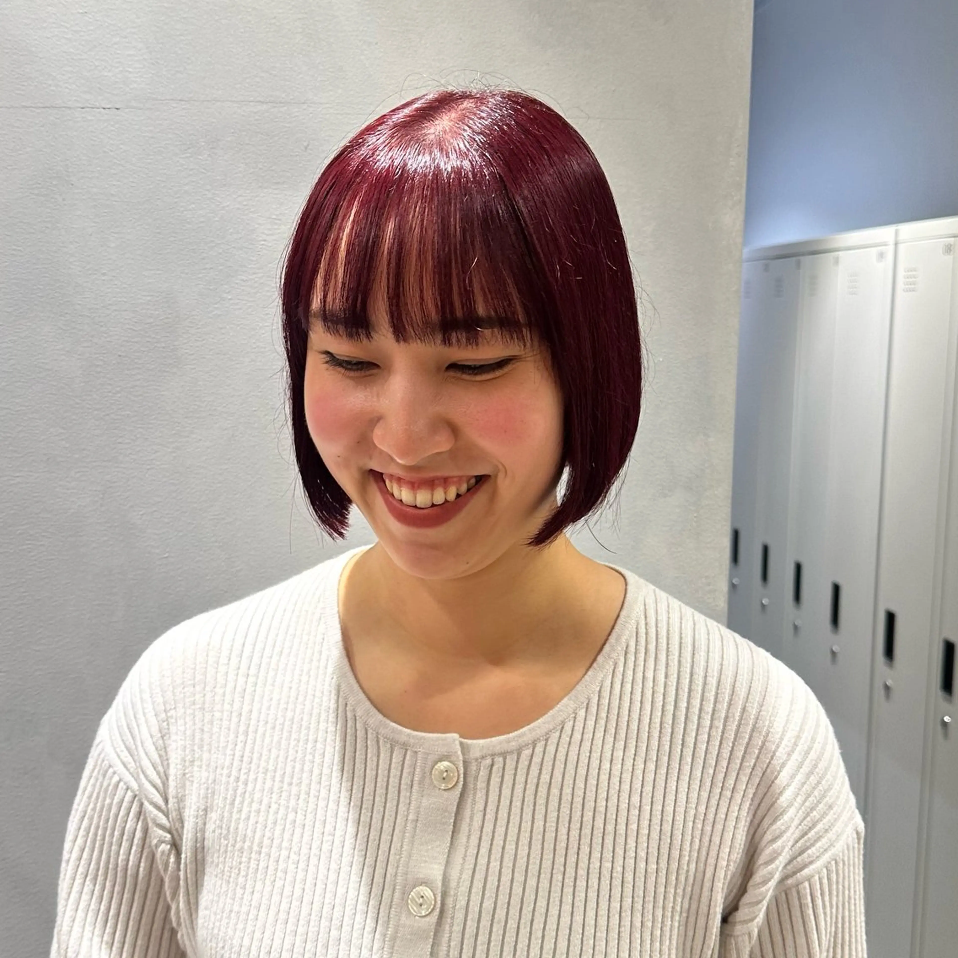 ショート ボブ もも ／メンズ〜レディースのヘアスタイル