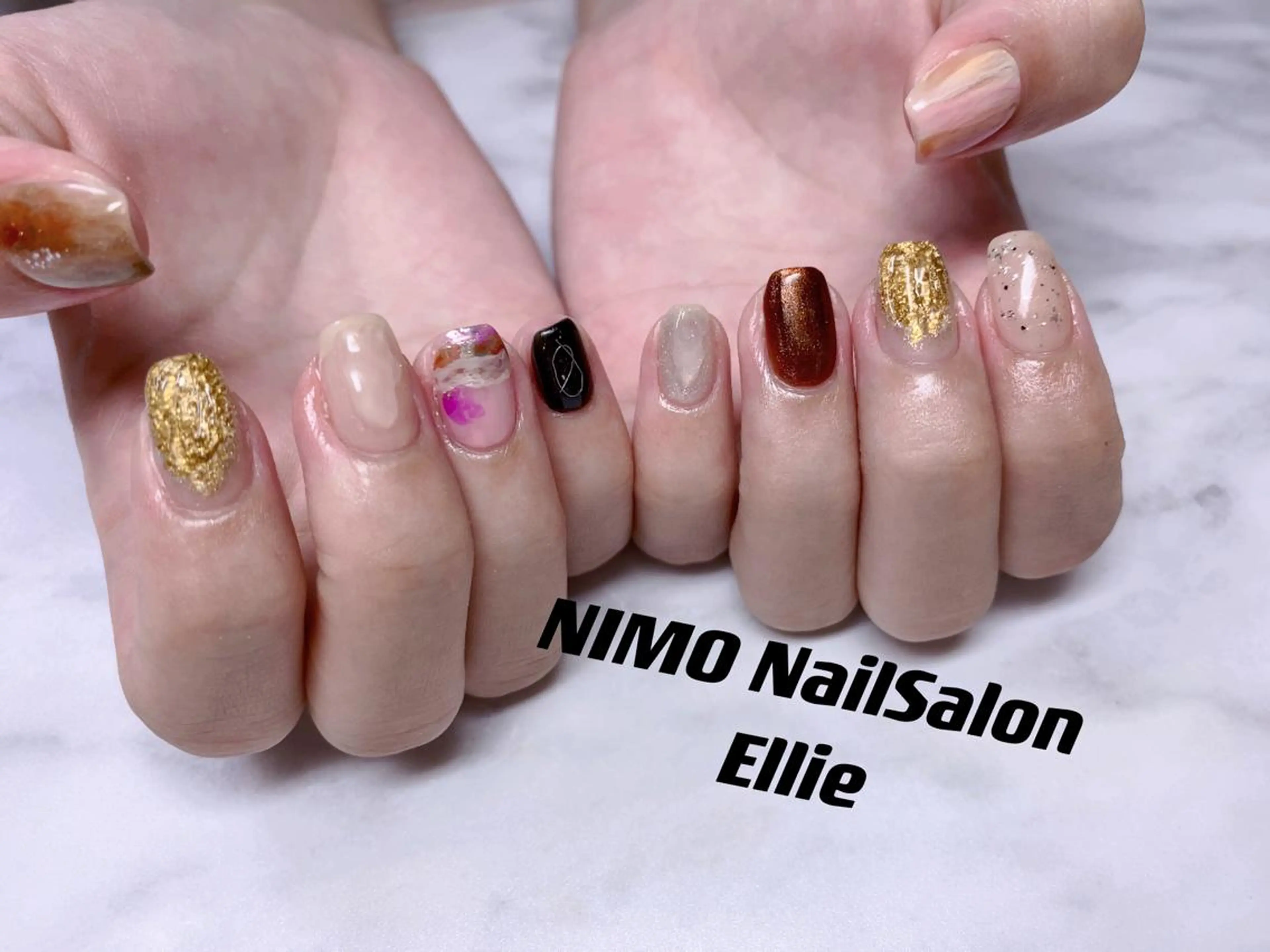 ネイル ハンドネイル ハンドケア ♡Ellie ♡のネイルデザイン