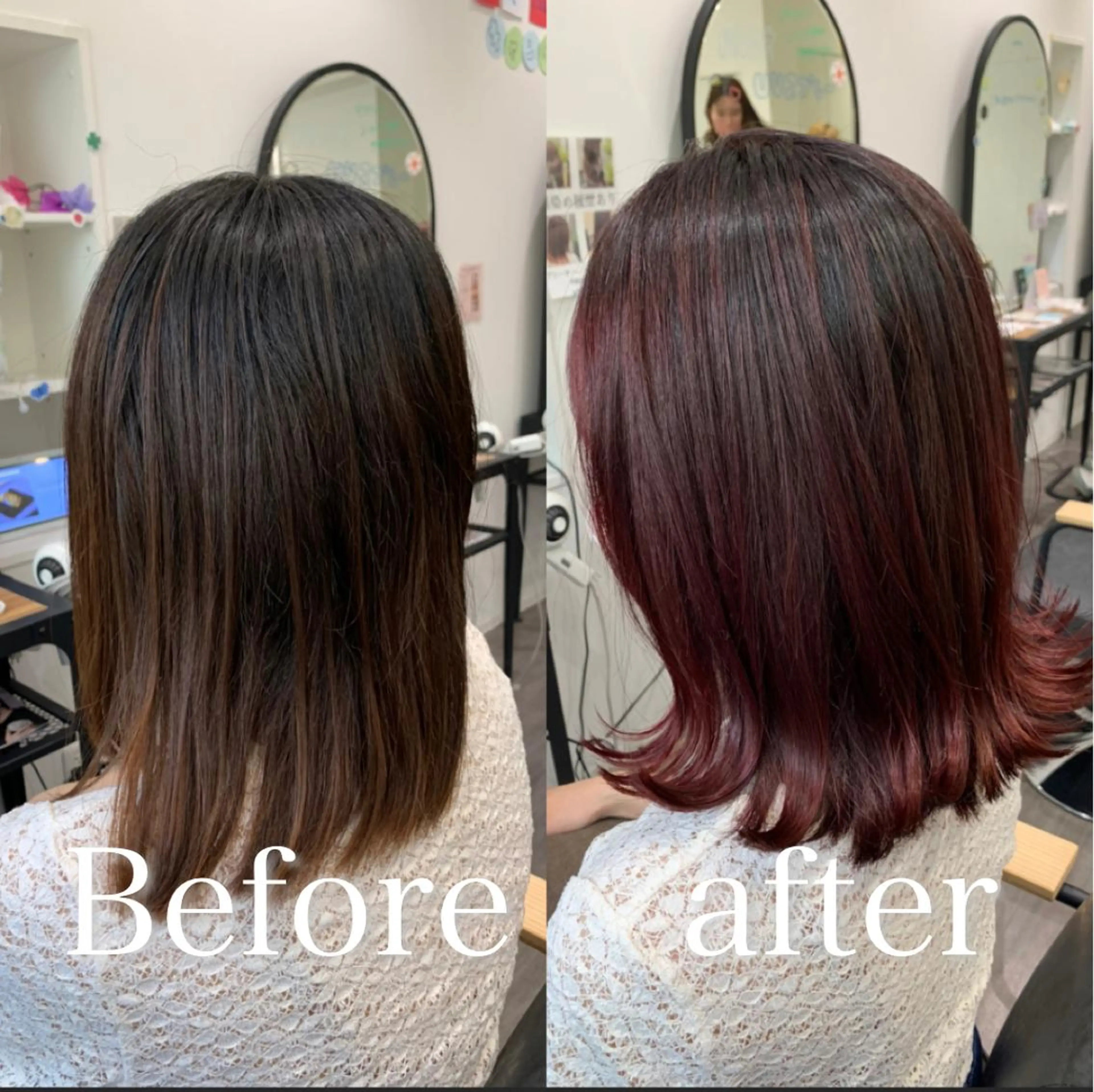 ミディアム 【酸性ストレート】 宮下和明のヘアスタイル