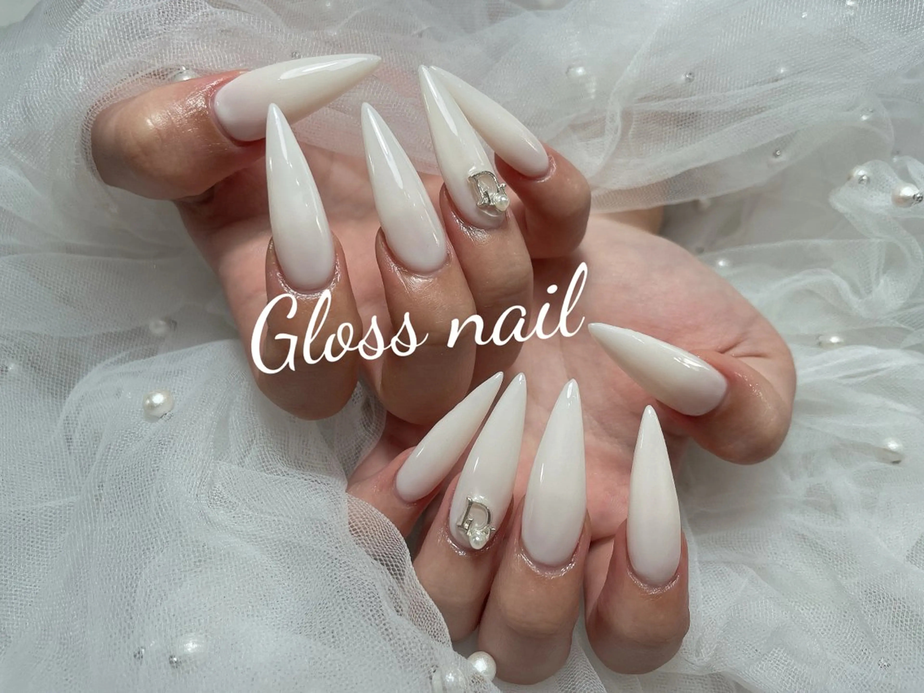 ネイル ハンドネイル Gloss nail salonジェル＆長さだし専門店所属・Meri💅ジェル& チップ長さだし専門のネイルデザイン