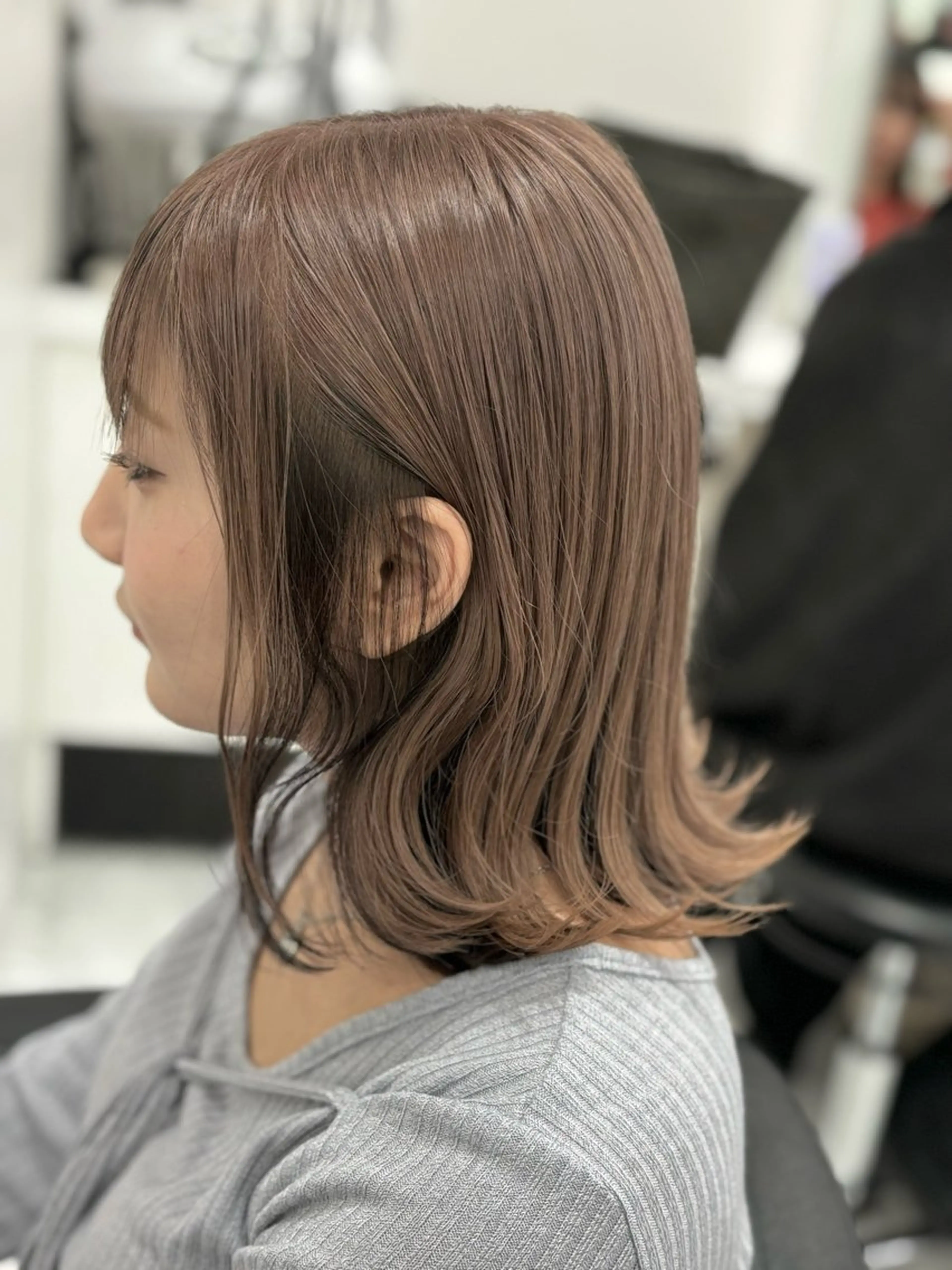 ミディアム カラー ヘアカラー トリートメント ヘアセット 透明感💕今っぽ似合 わせ𝐍𝐨. 𝟏のヘアスタイル
