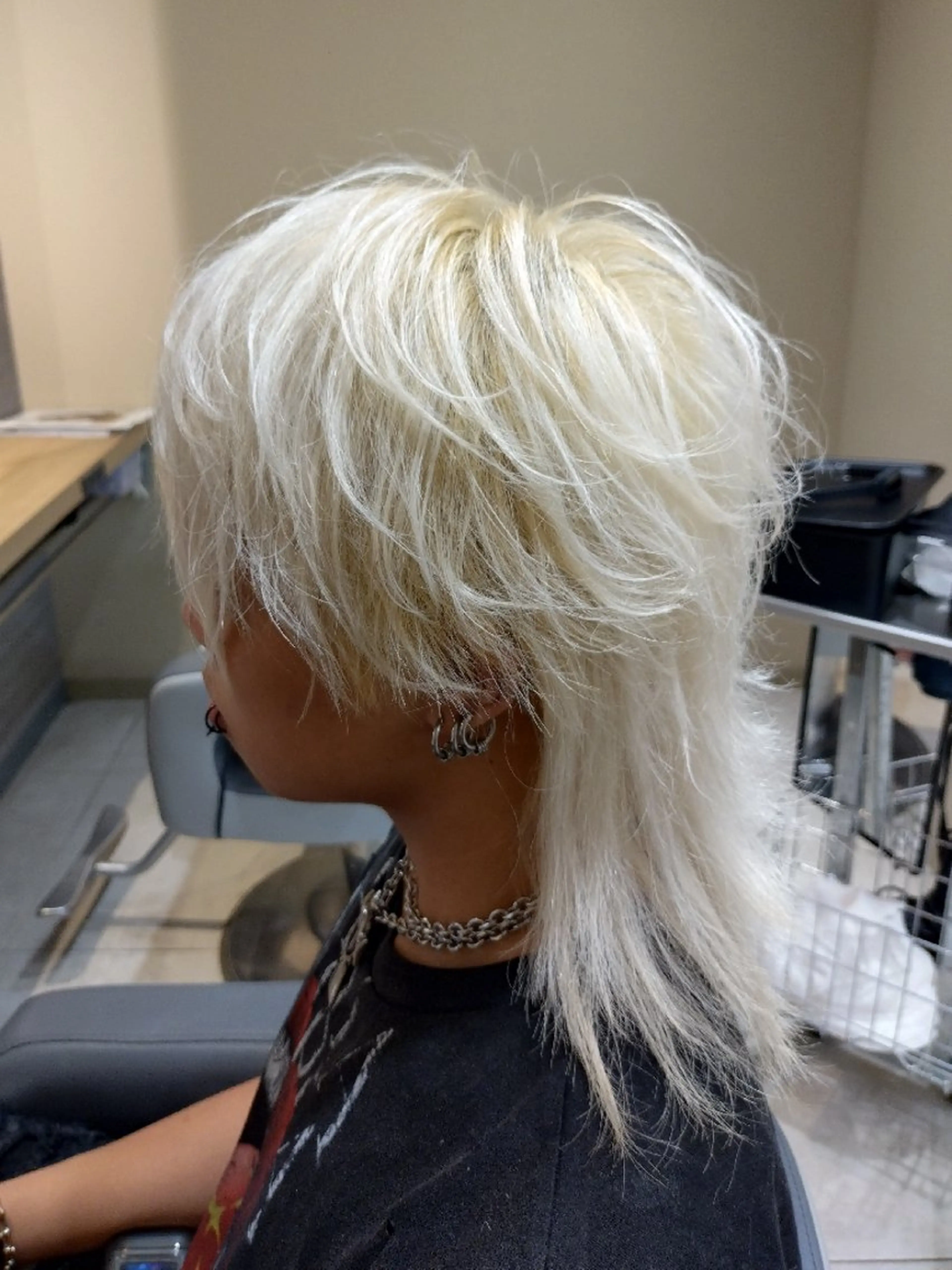 ミディアム ヘアアレンジ メンズ メンズウルフカット ウルフカット 🐺一ノ瀬 凌 / デザインウルフ🐺のヘアスタイル