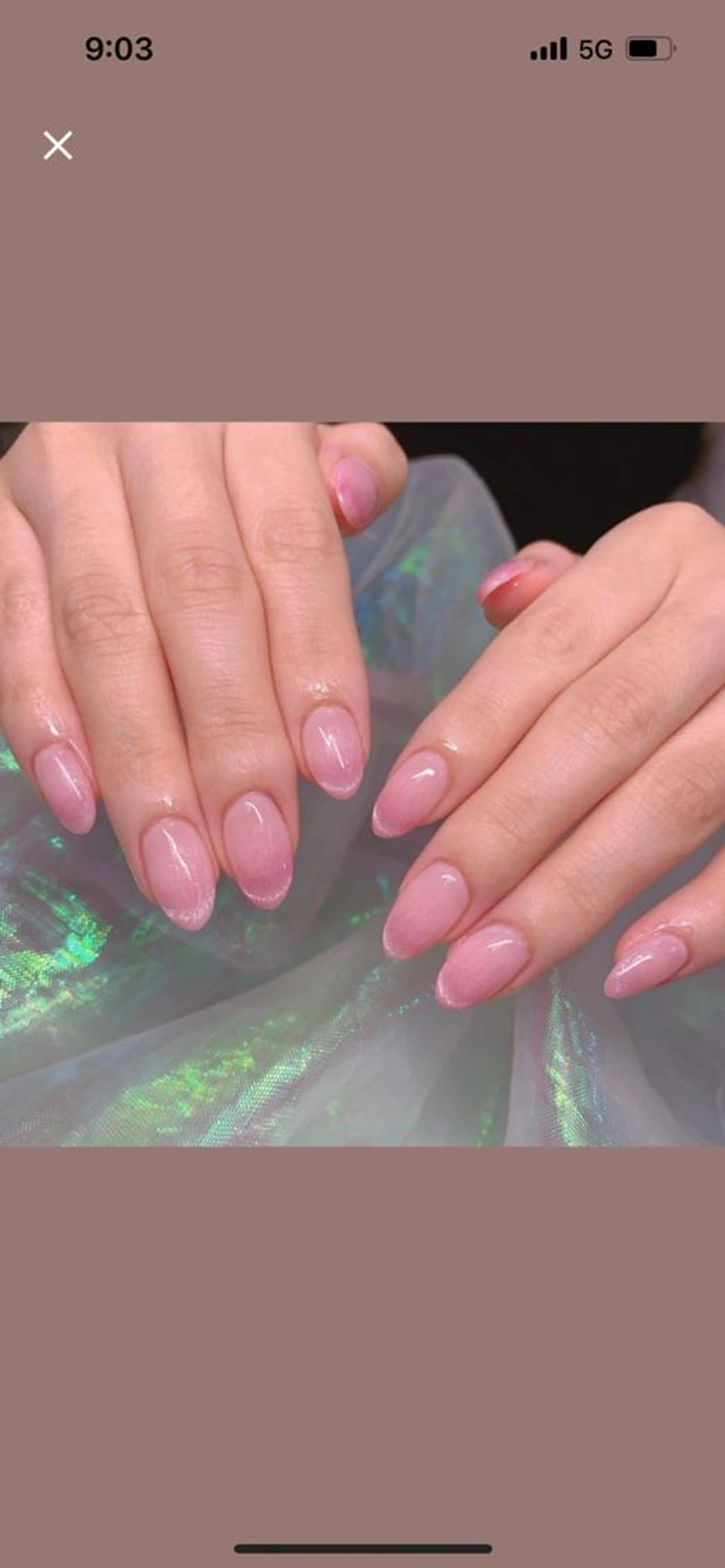 マグネットグラデーションフレンチ¥7980→ ¥5980(カラーベースあり)の写真