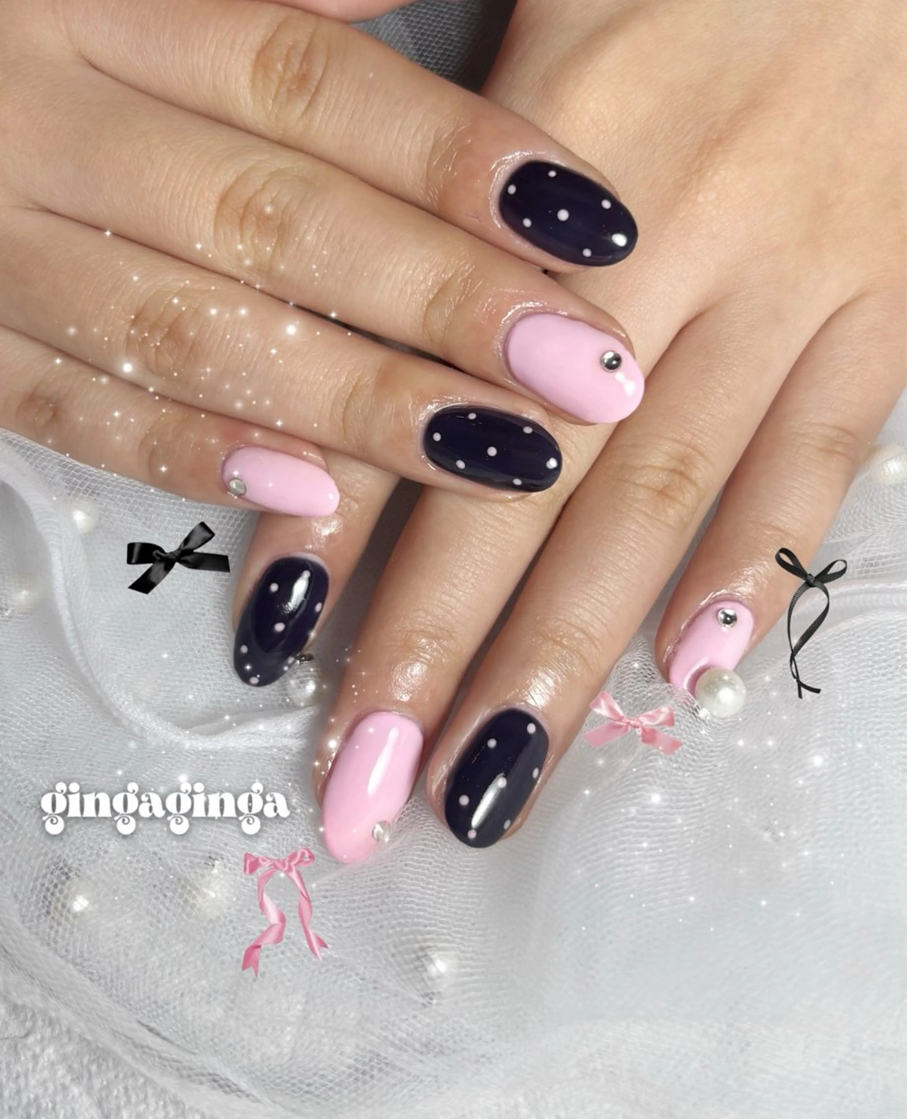 ショート ハンドネイル watanabe miyuuのネイルデザイン