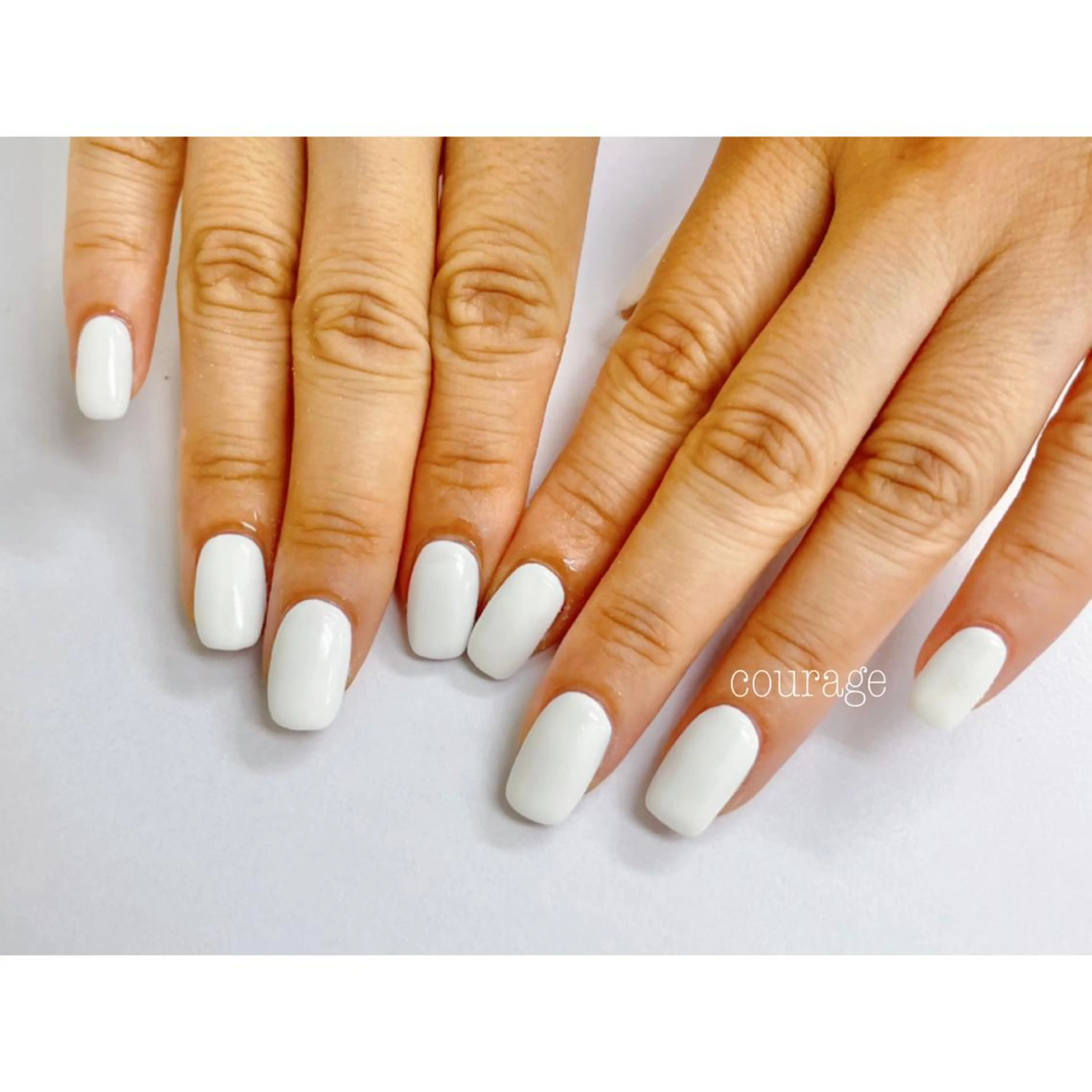 ネイル ワンカラーネイル ハンドネイル ネイルサロンcourage所属・ネイルサロン courageのネイルデザイン