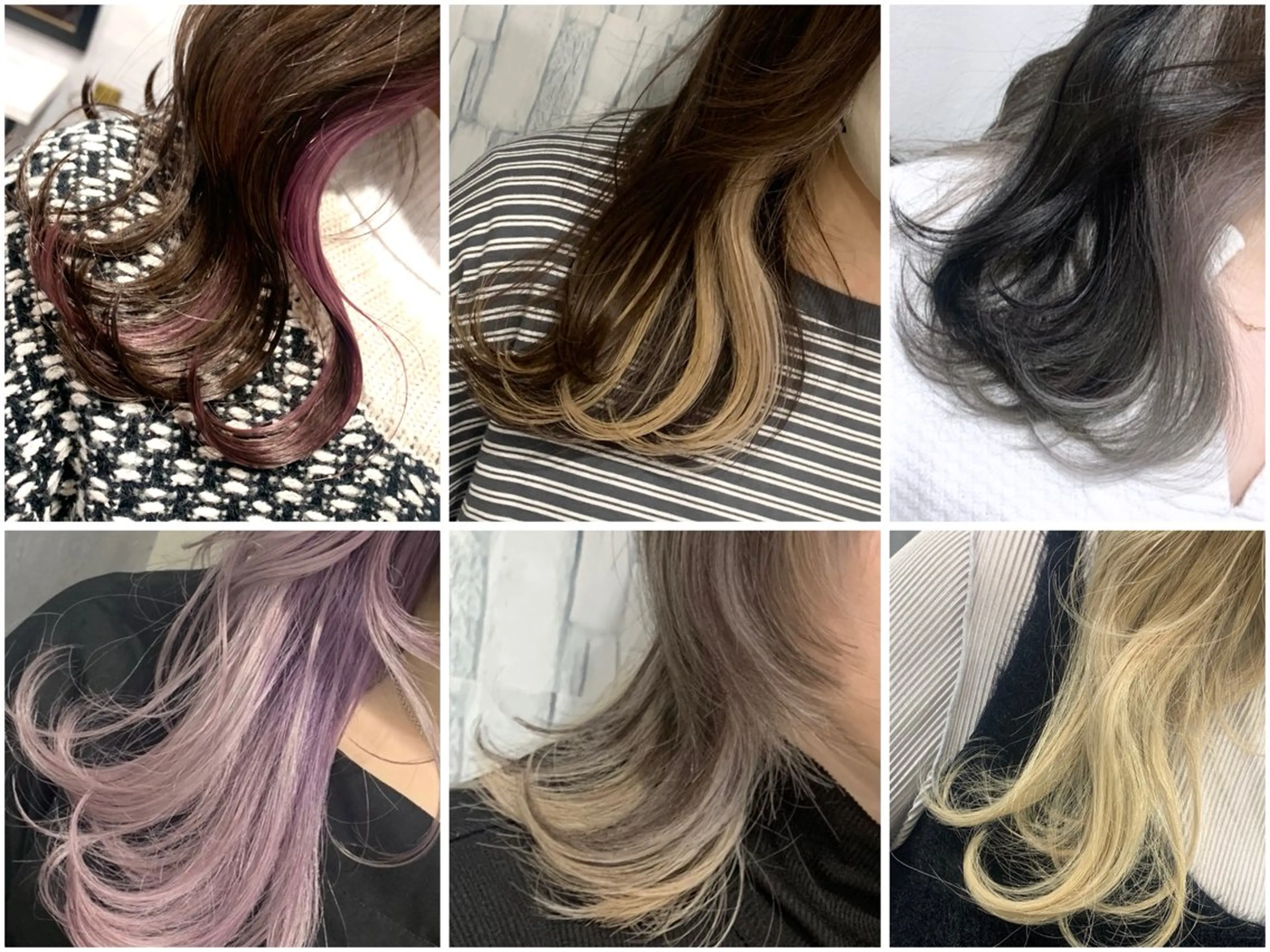 ロング ヘアカラー トリートメント 池袋/ダブルカラー GLADGE🩵のヘアスタイル