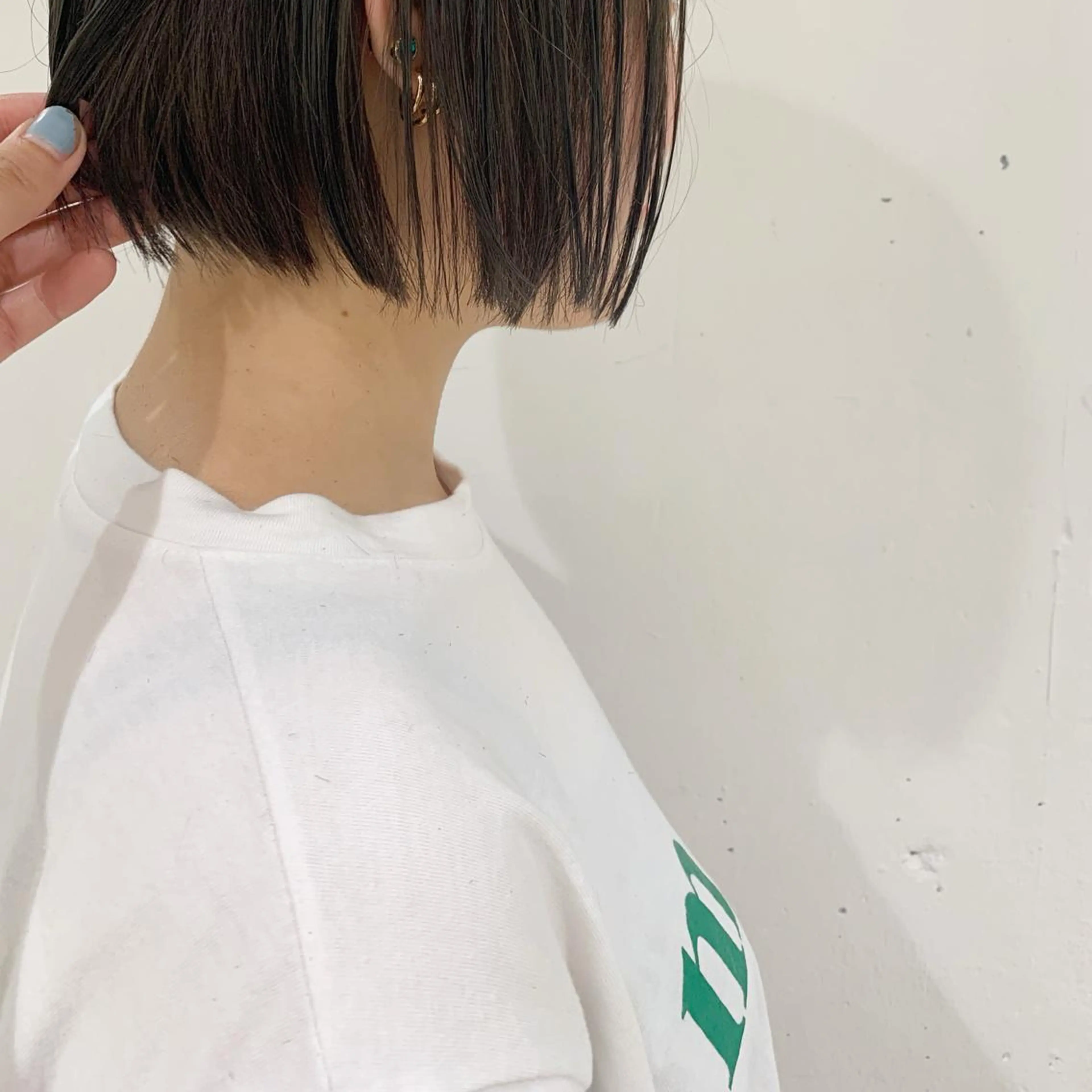 ミディアム カラー ヘアアレンジ 🫧透明感カラー/ ボブ/小笠原🪽のヘアスタイル