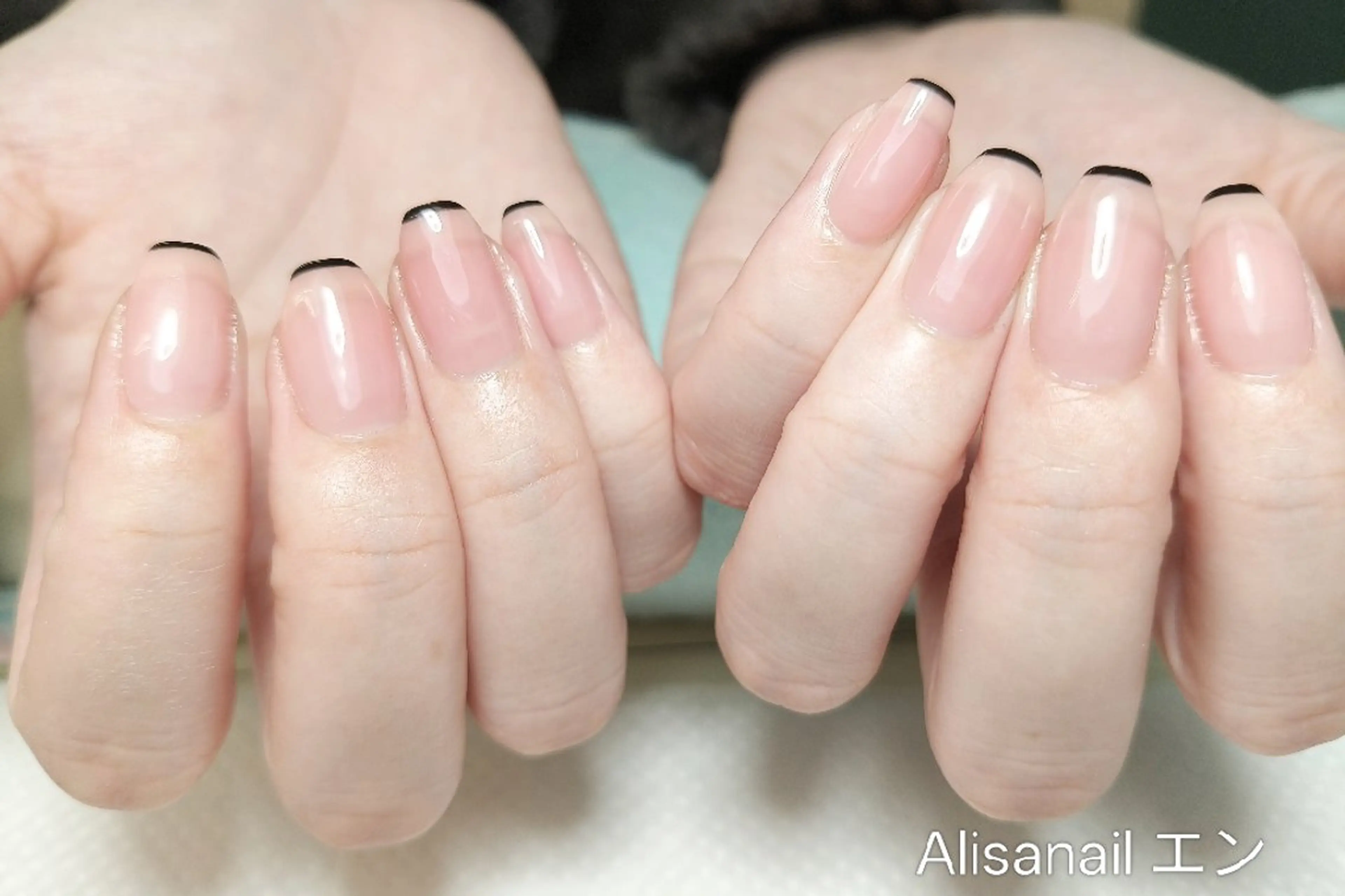 ネイル フレンチネイル エ ンのネイルデザイン