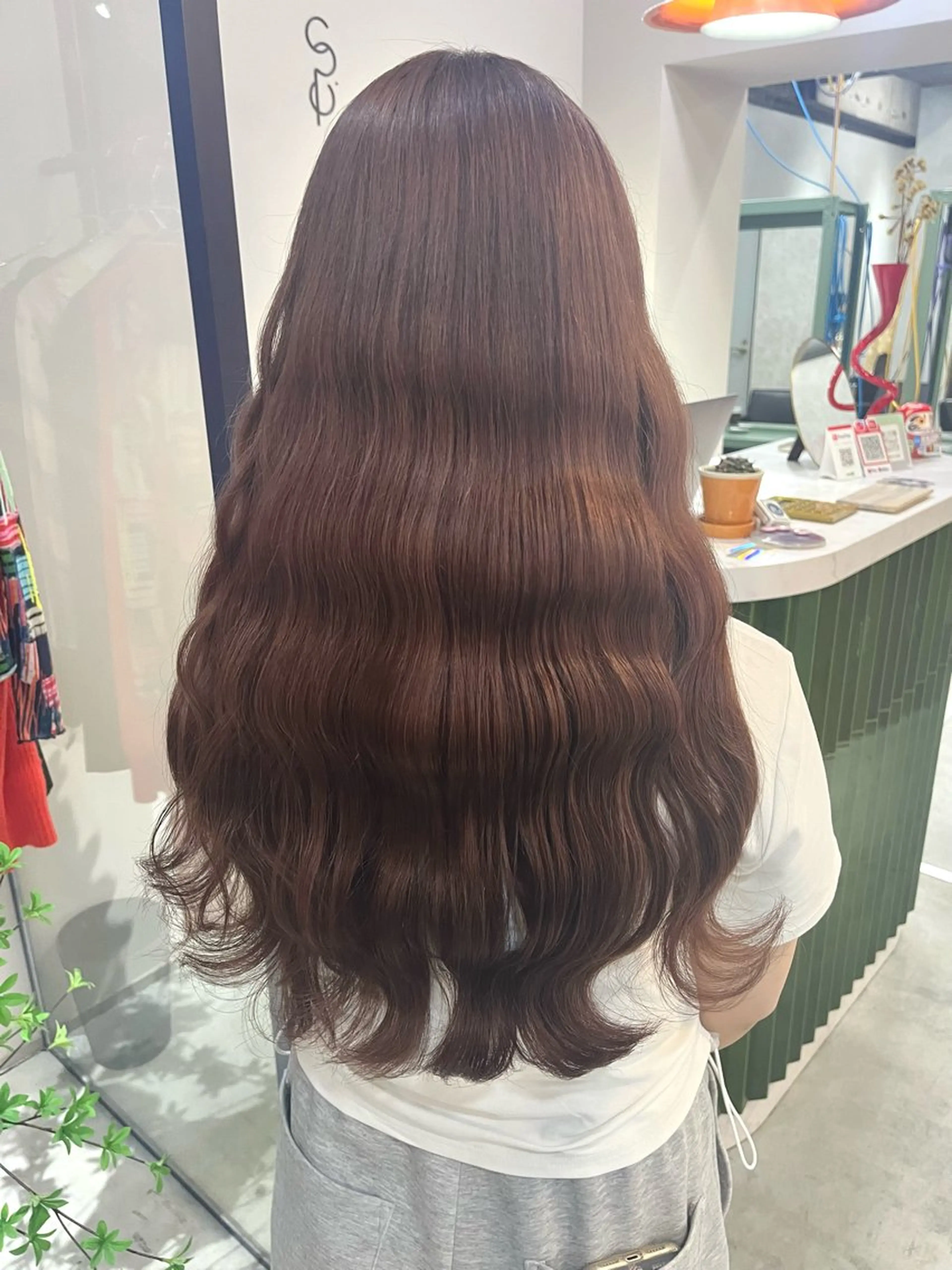 ロング カラー 🦩梅田暖色カラー 🦩Mioのヘアスタイル