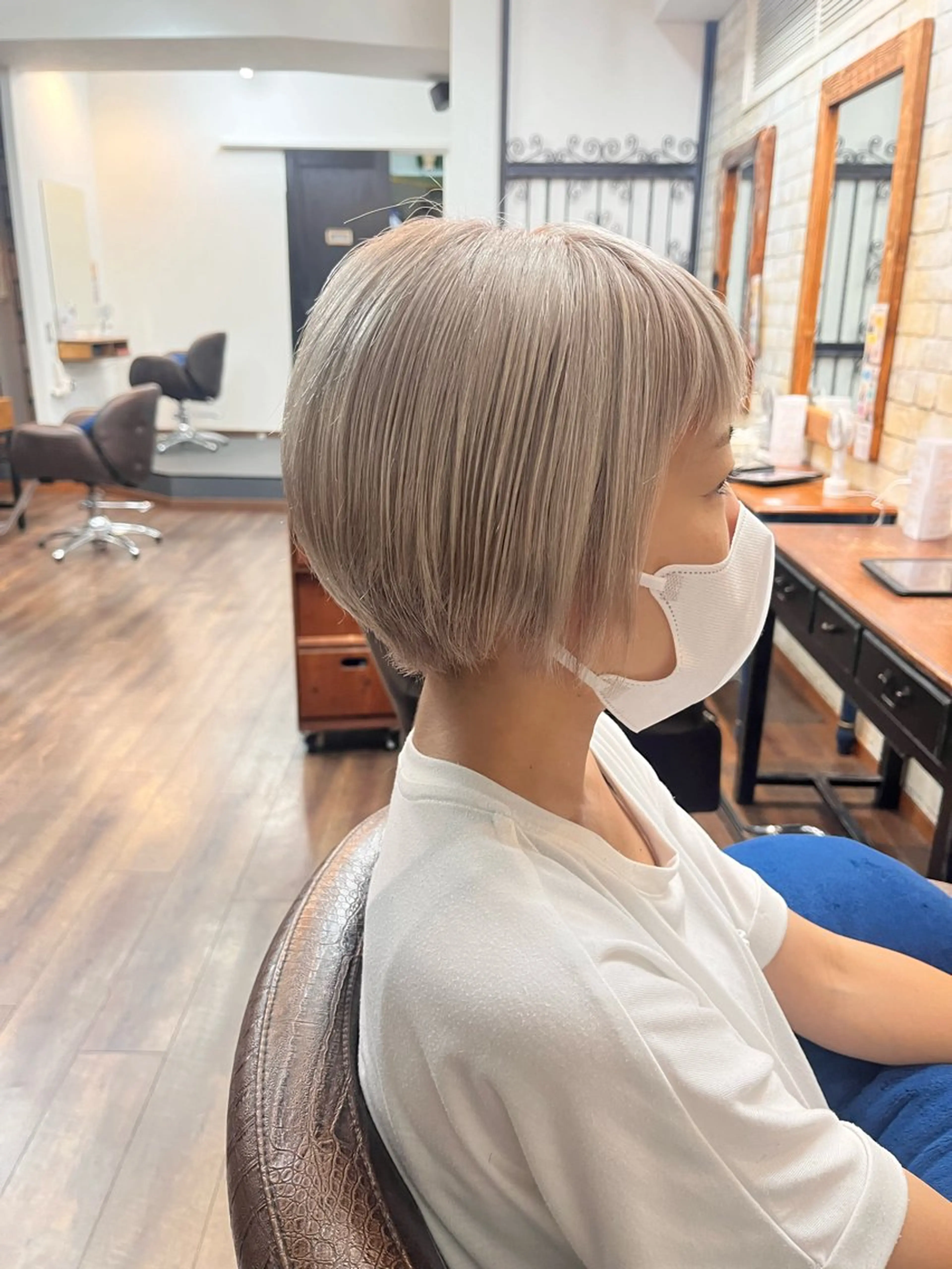 ショート 💠西山果琳💠 マツパモデル募集のヘアスタイル