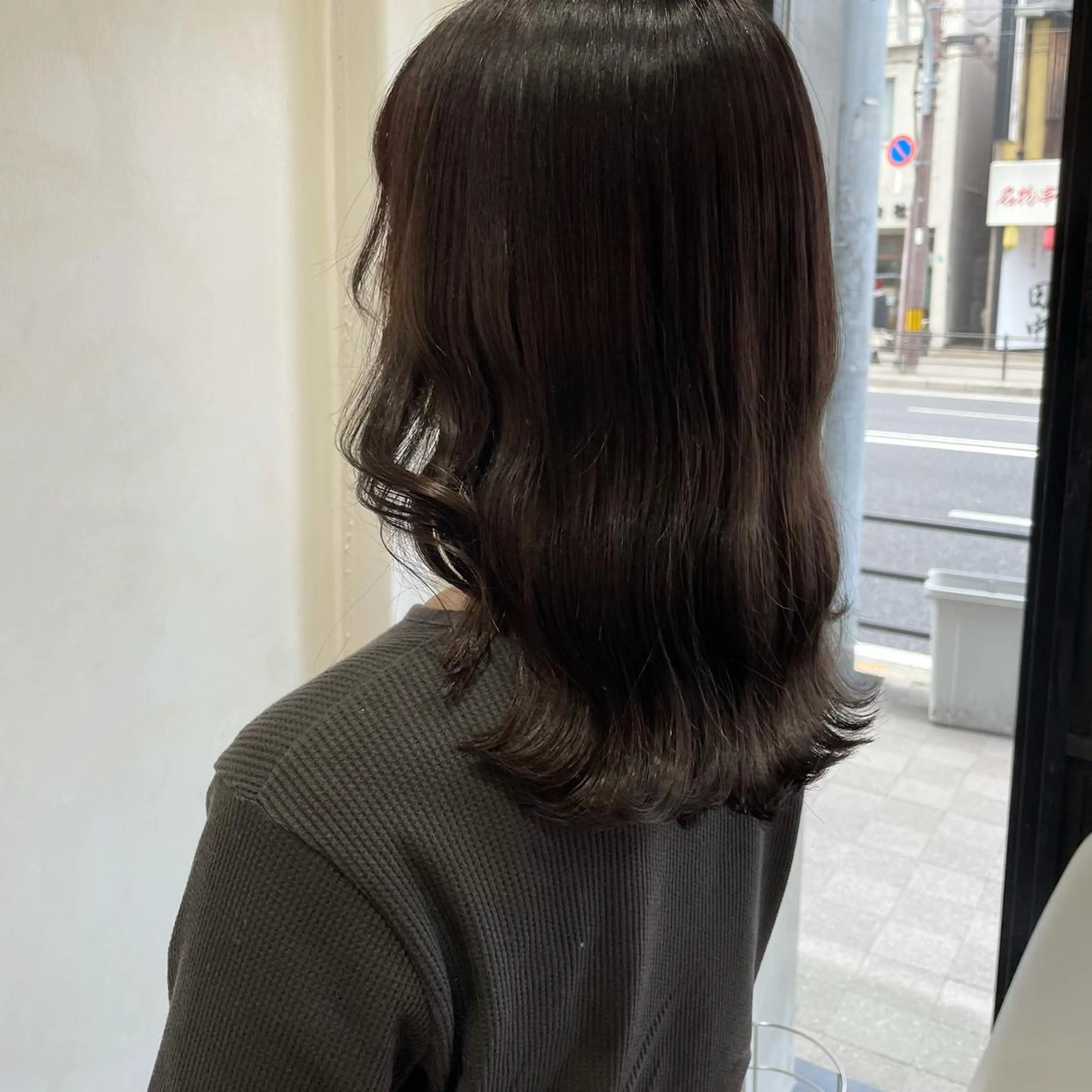 セミロング カラー グレージュ ⌇ROMEO京橋店⌇ 🎗️のヘアスタイル