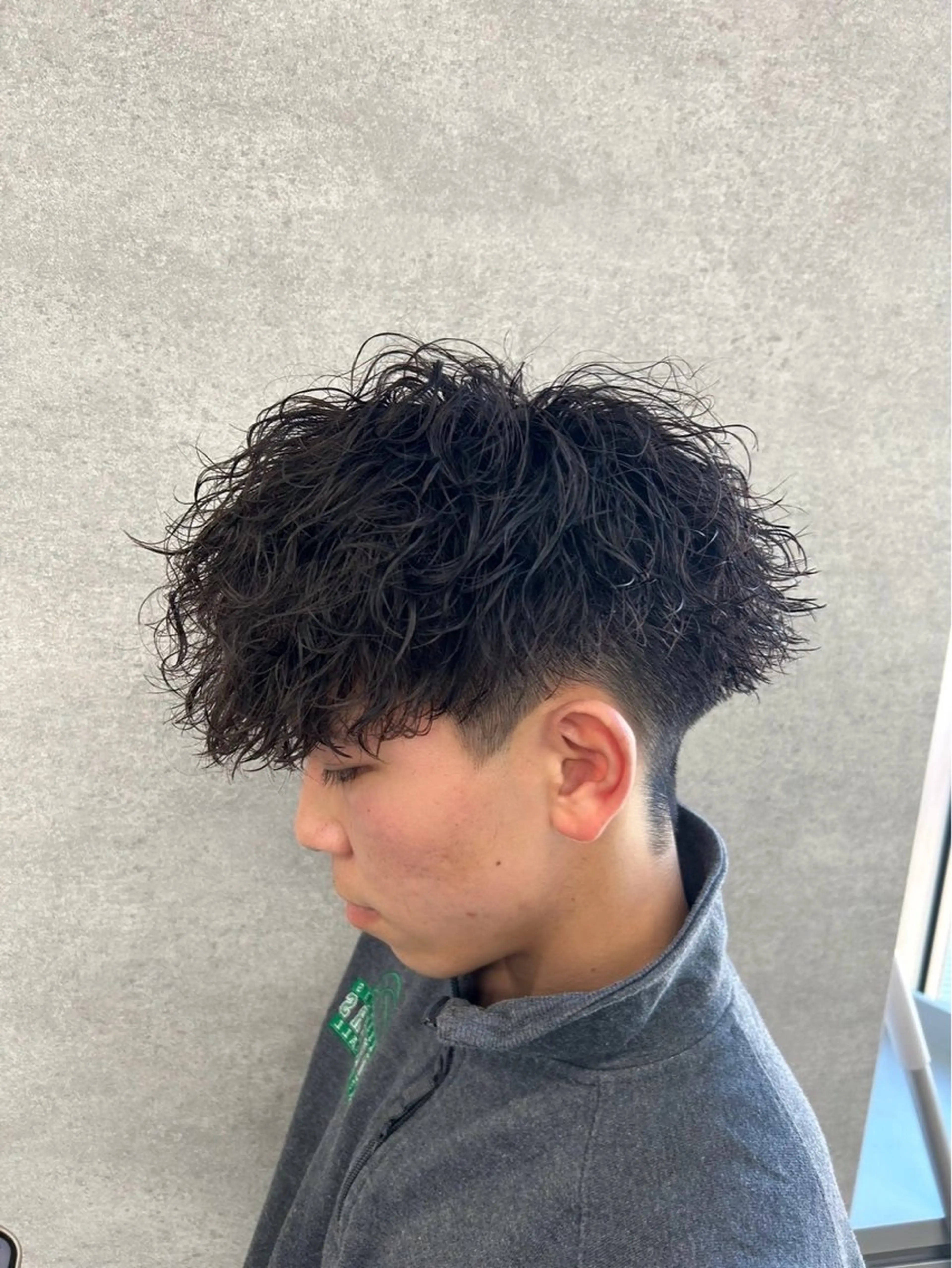 ショート パーマ メンズ カット パーマ トリートメント ヘッドスパ ヘアセット メンズパーマ特化/ Tsubasaのヘアスタイル