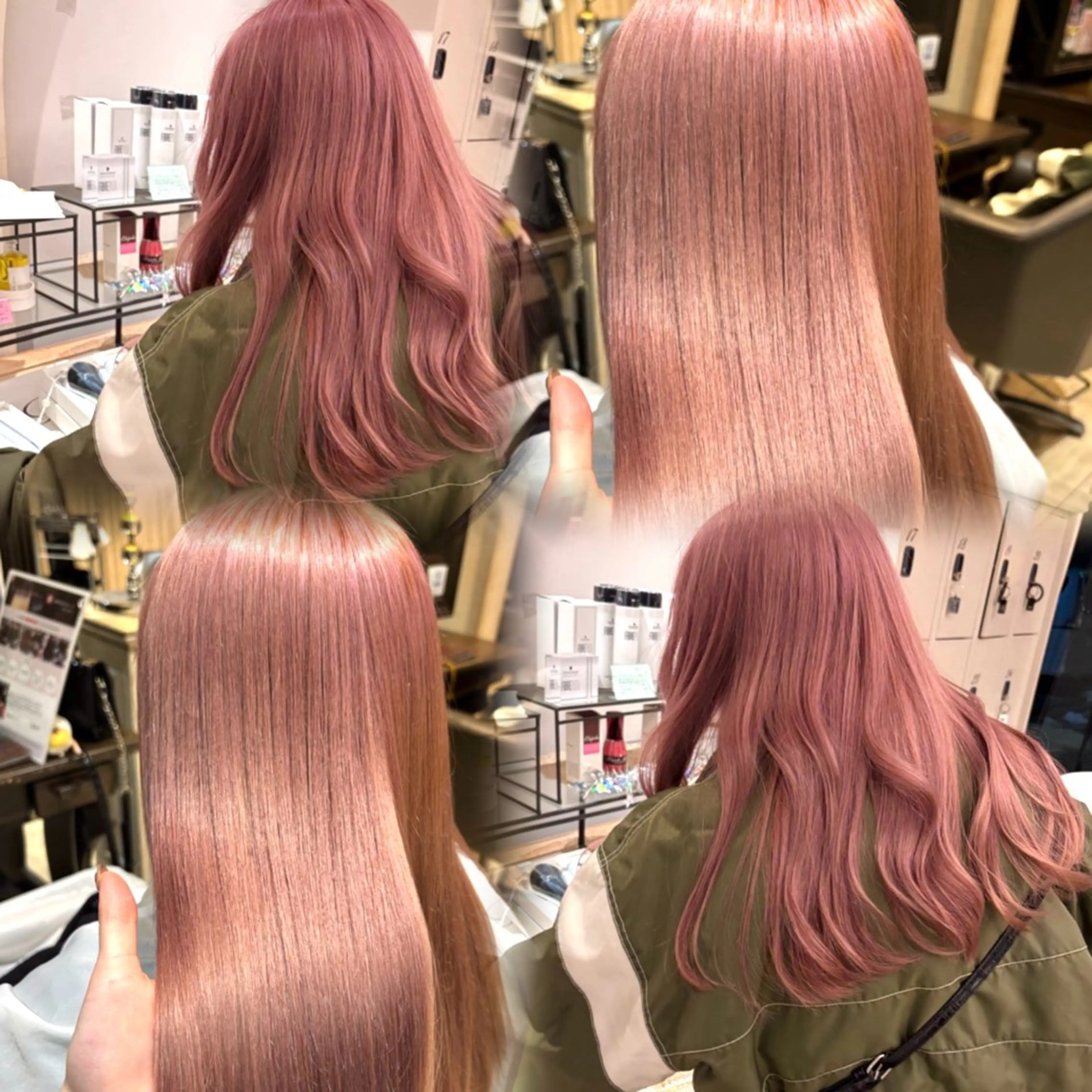 🧡カット+カラー+トリートメント🧡ミニモ限定✨似合わせカット/ワンカラー/内部補修トリートメントの写真