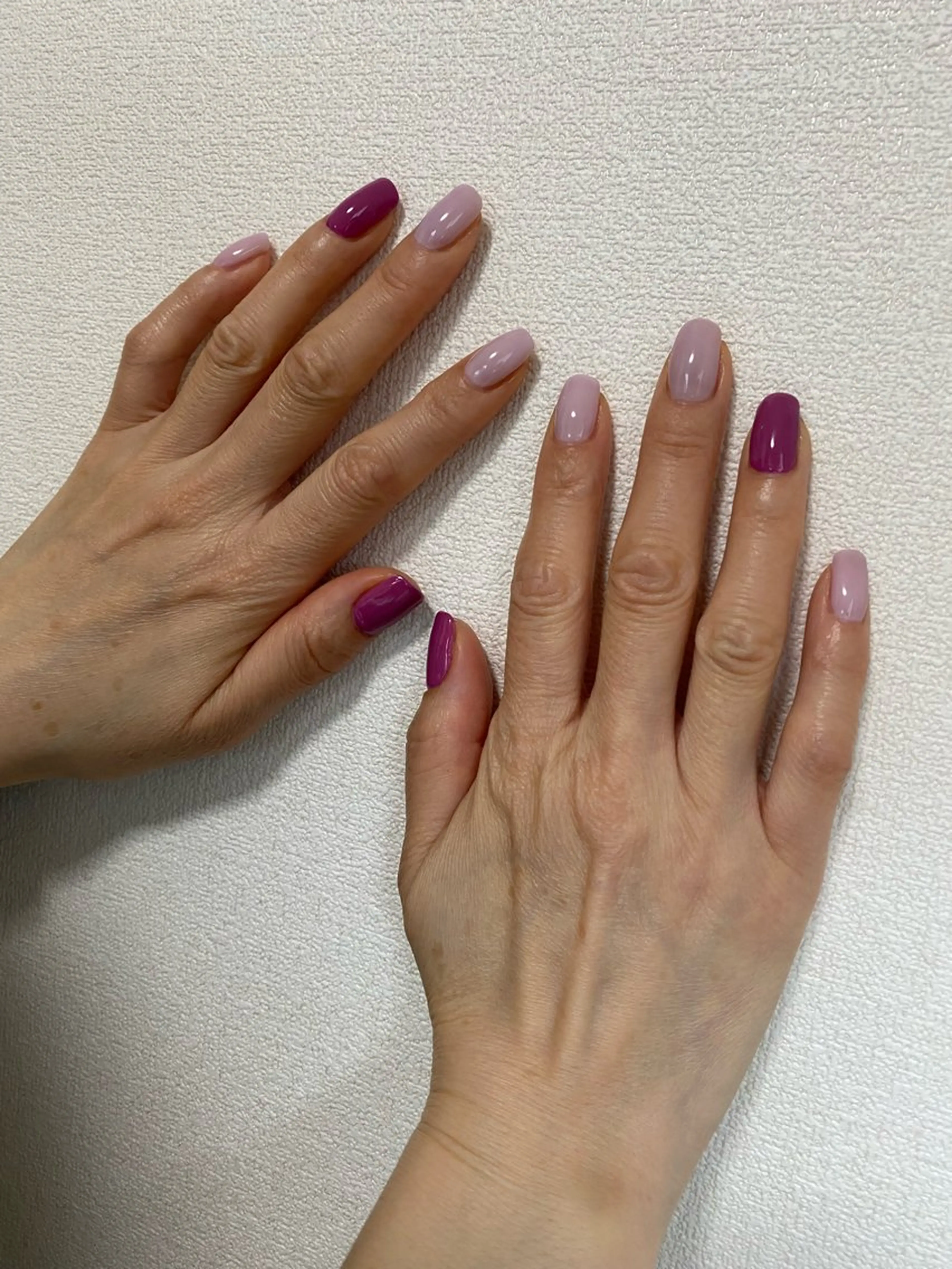 ネイル ワンカラーネイル ハンドネイル 自宅サロン FeelFreeのネイルデザイン