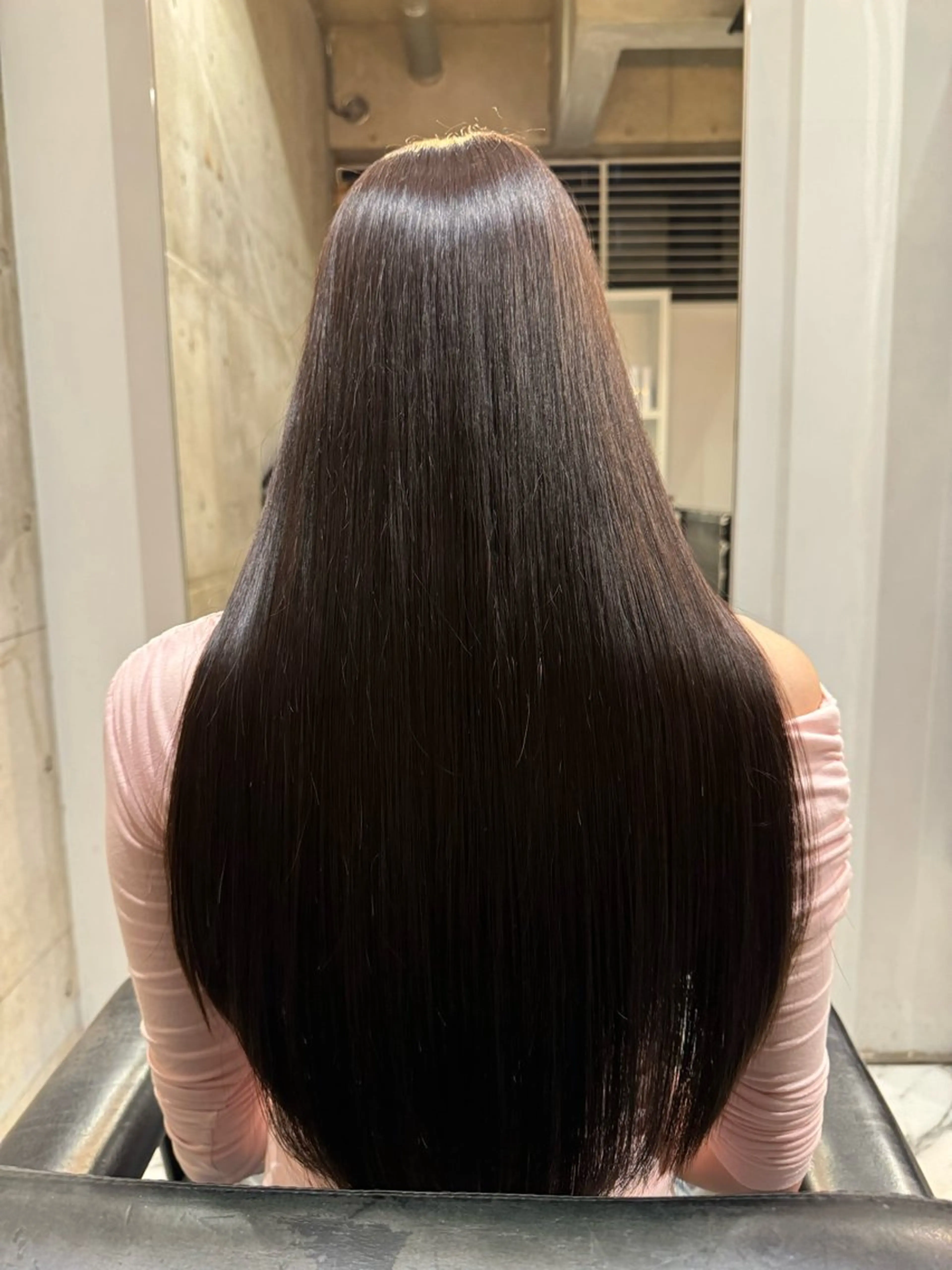 ロング 髪質改善 カット ヘアカラー トリートメント Luxe表参道 髪質改善　奈良のヘアスタイル