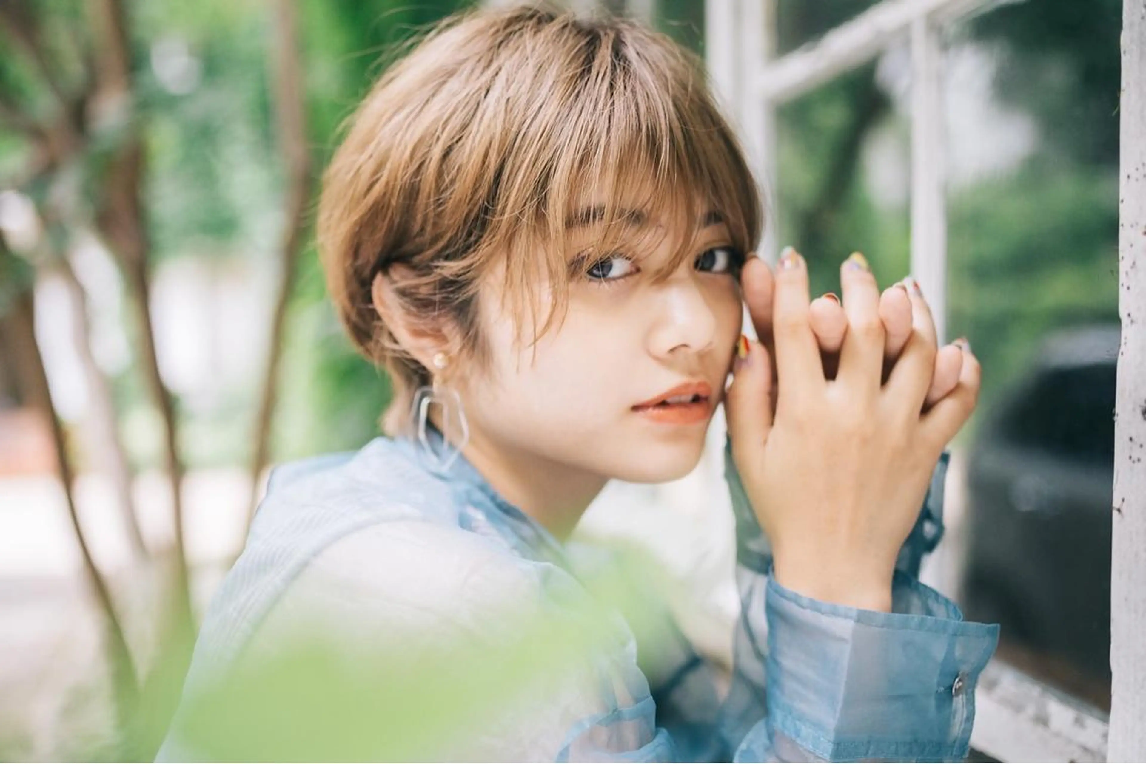 ショート リリー /Men's/パーマのヘアスタイル