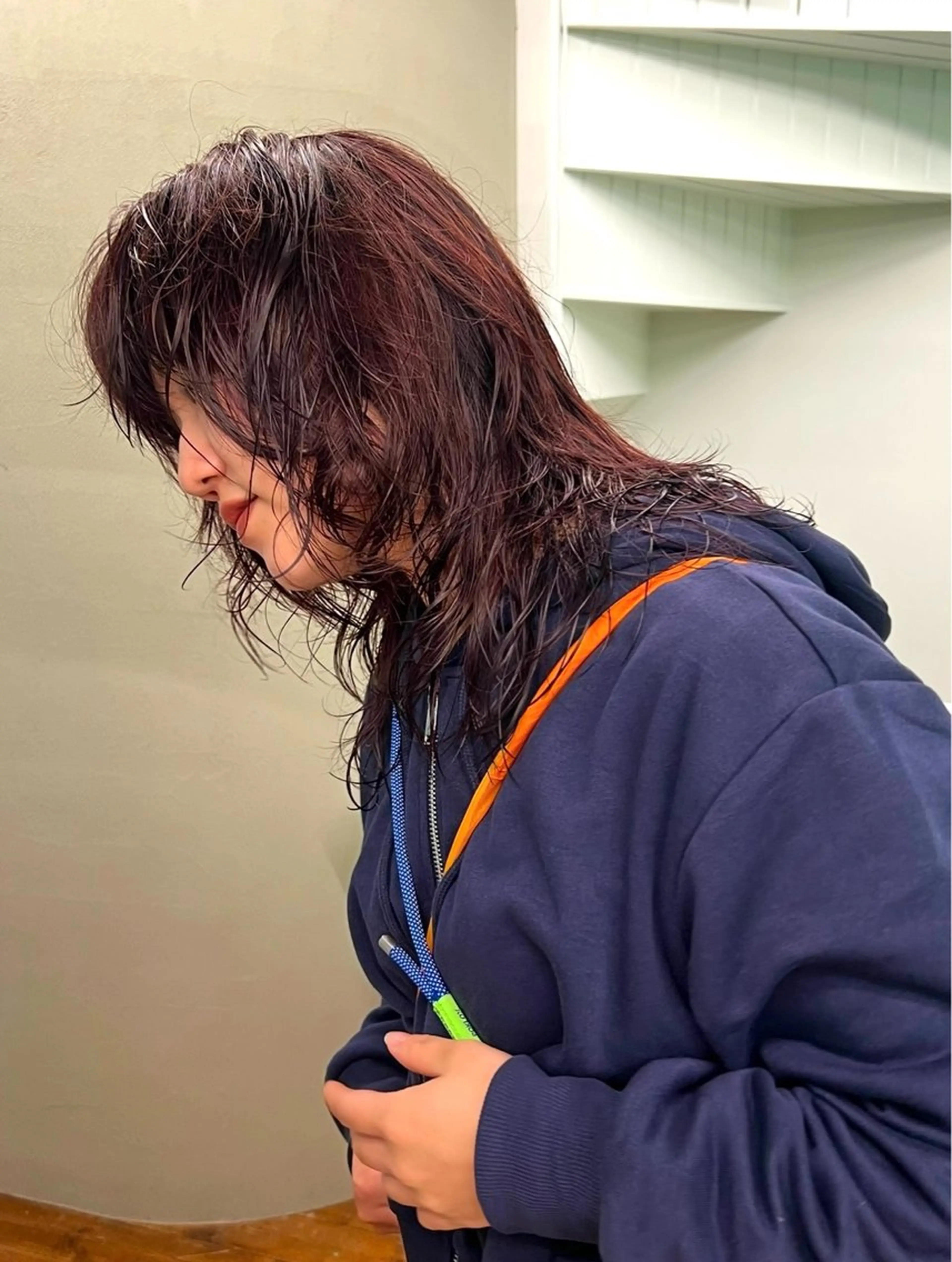 セミロング ヘアカラー koe'（コエ）所属・【koé/コエ】 オカダメメのヘアスタイル