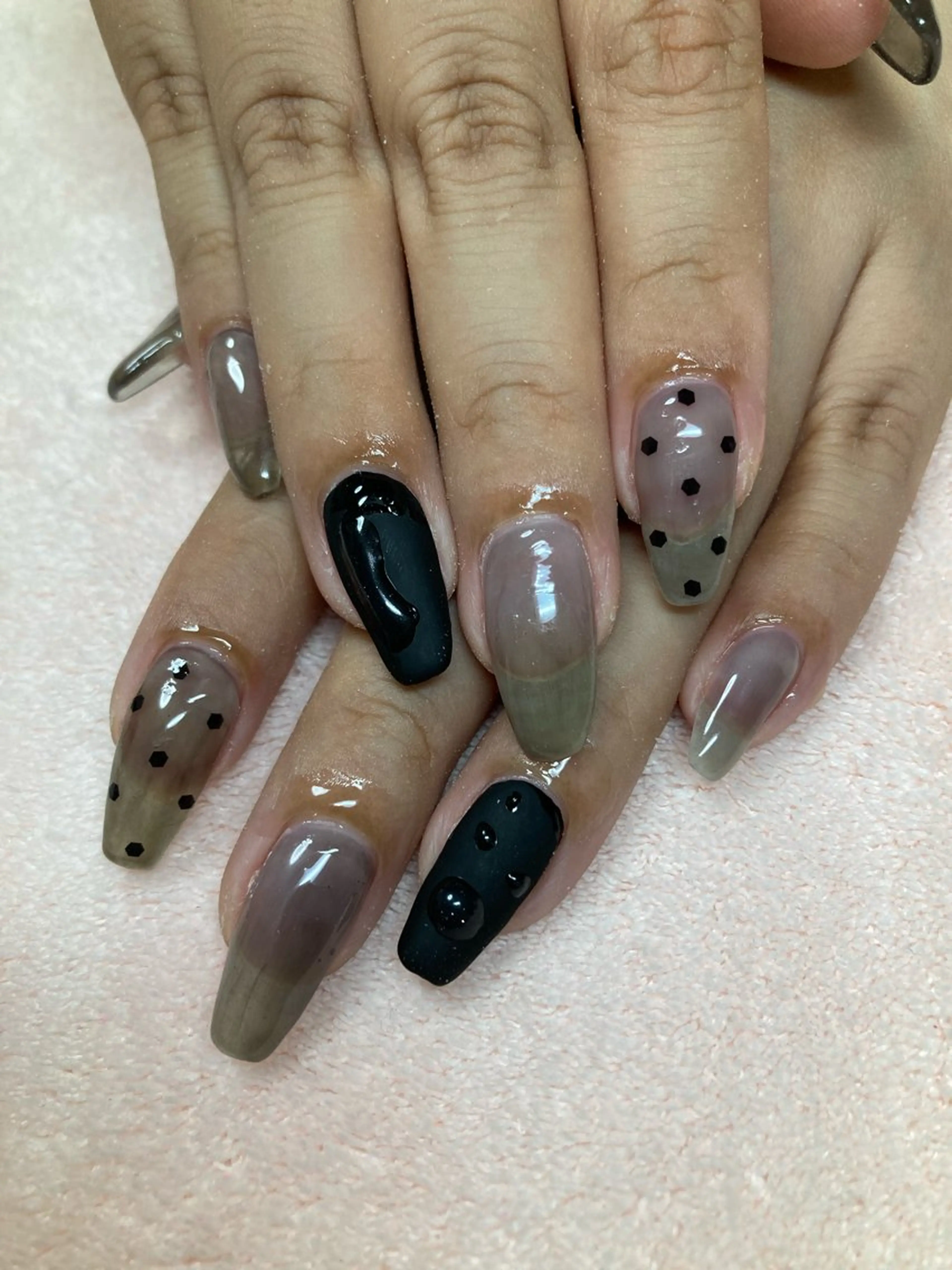 ネイル アートネイル スカルプネイル ハンドネイル chii nailのネイルデザイン