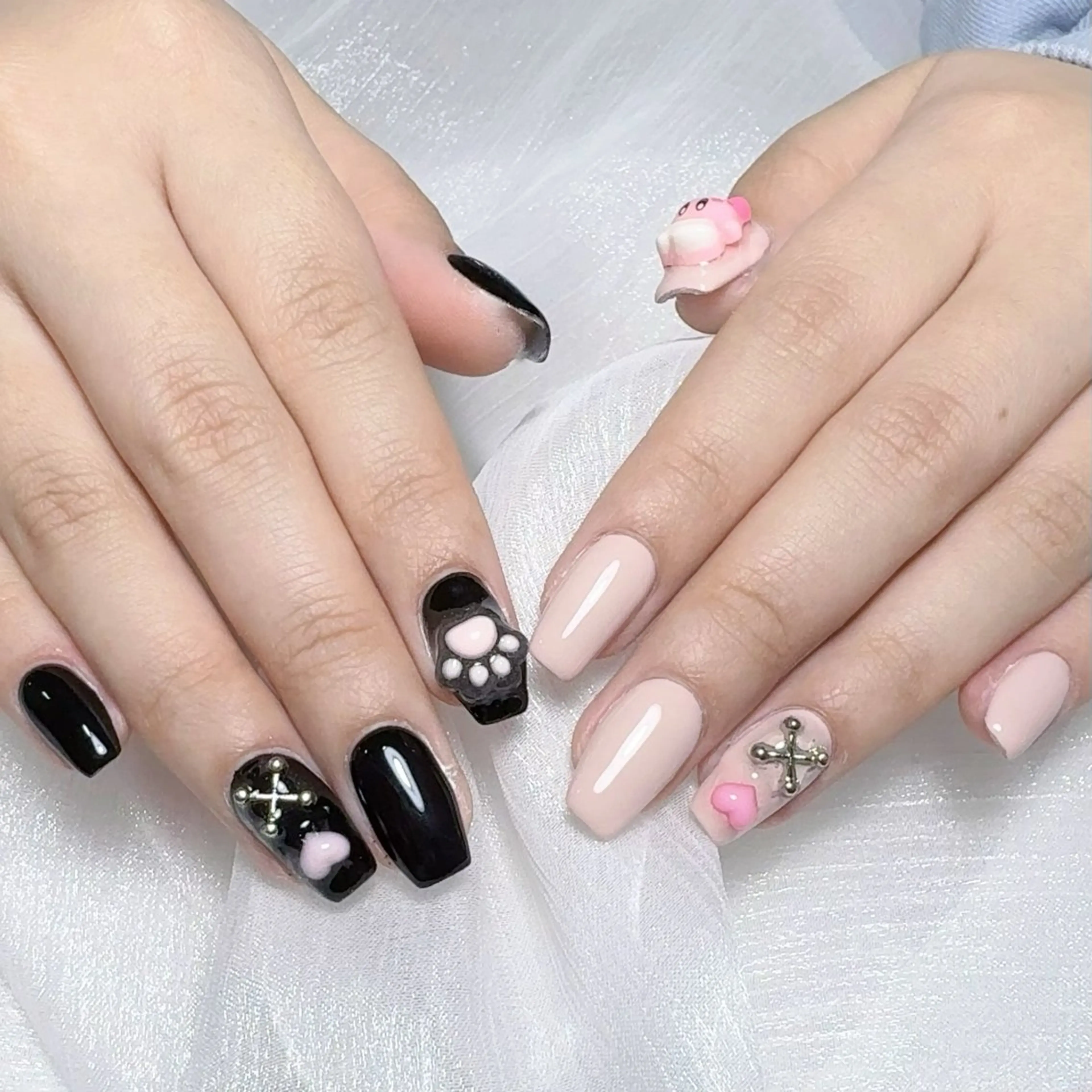 メンズ ネイル シンプルネイル ハンドネイル NAILサロン 木にいるのネイルデザイン