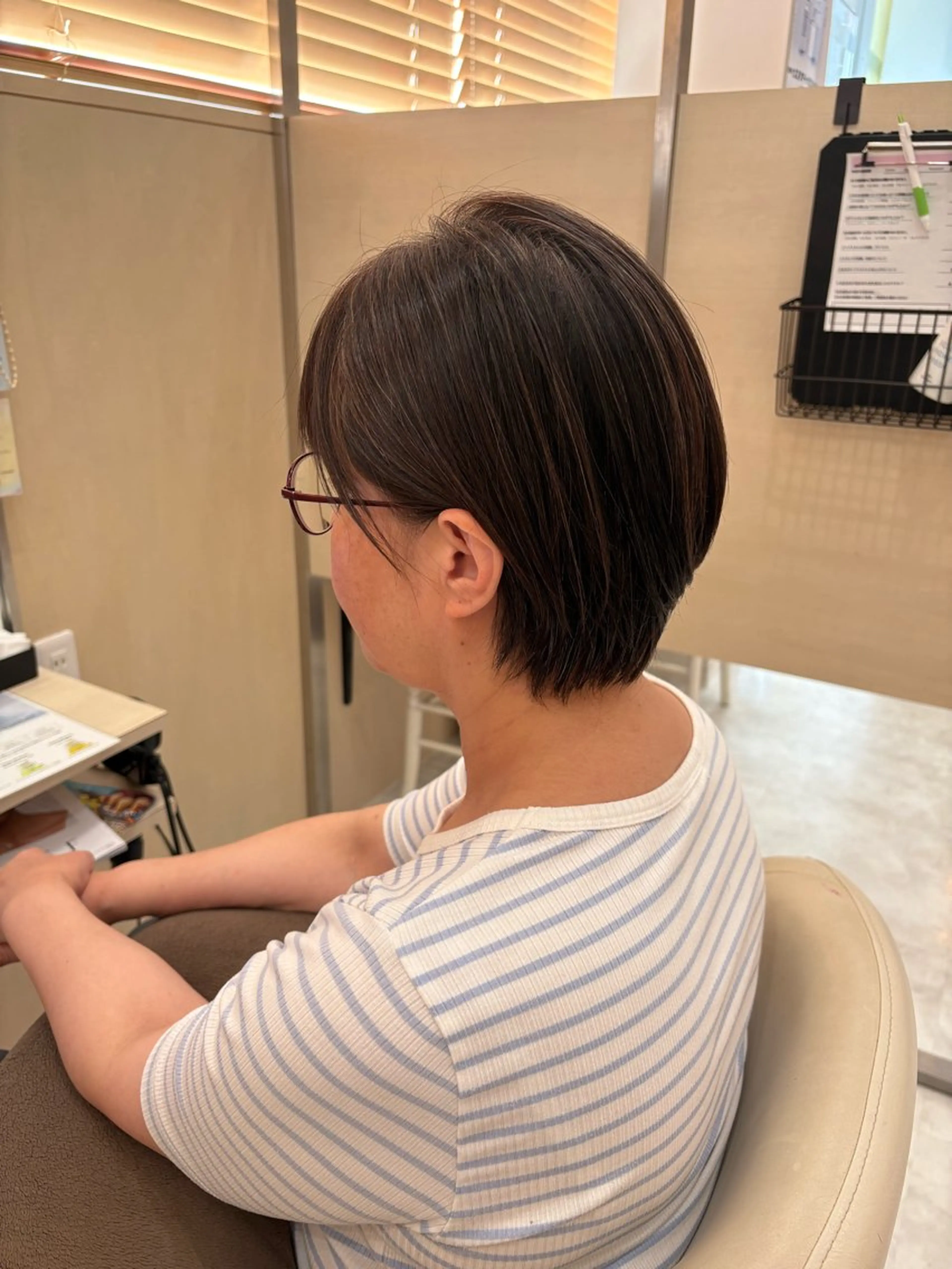 ショート adorableリバーサイド千秋店所属・【アドラーブル】反町 萌のヘアスタイル